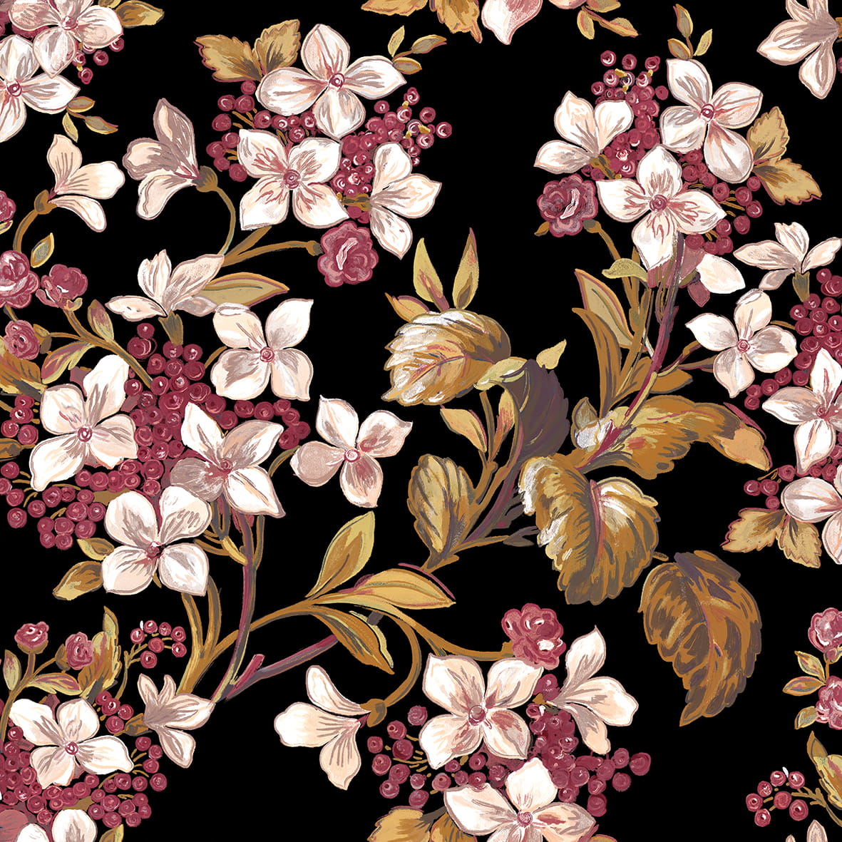 Tapeta Coordonne 8800043 Flowery Metamorphosis