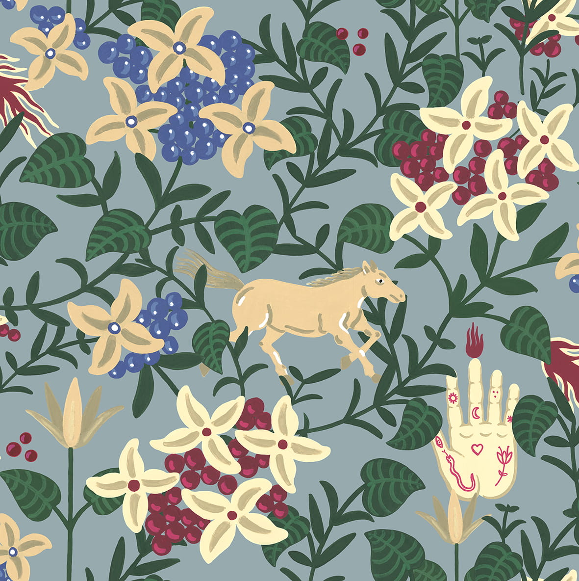 Tapeta Coordonne 8800045 Neo-Flowery Metamorphosis