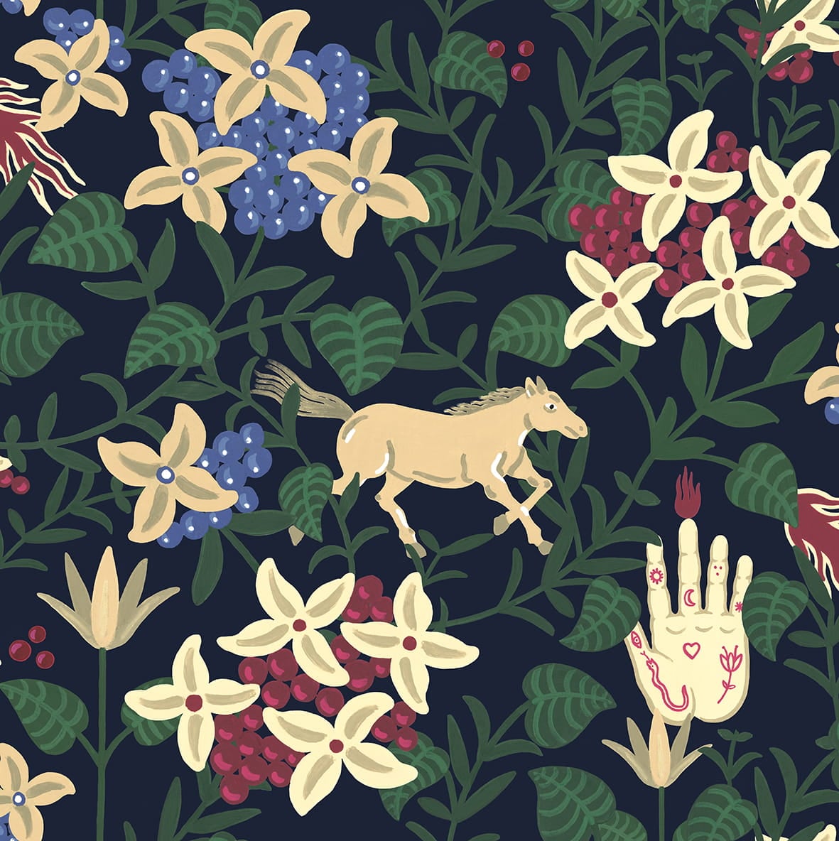 Tapeta Coordonne 8800046 Neo-Flowery Metamorphosis