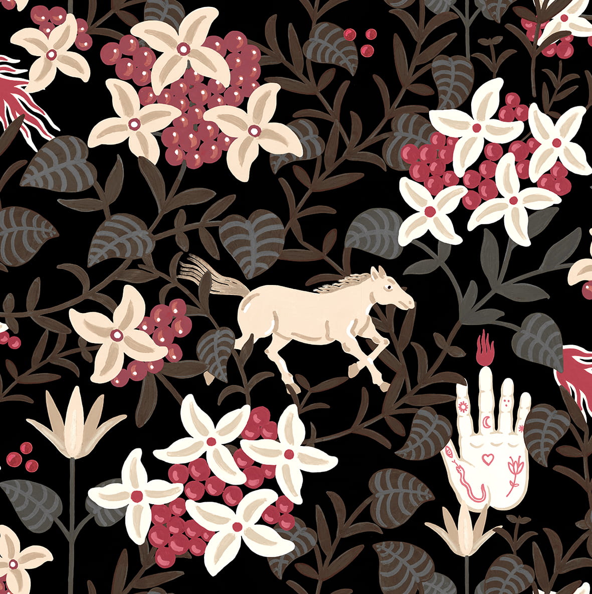 Tapeta Coordonne 8800047 Neo-Flowery Metamorphosis
