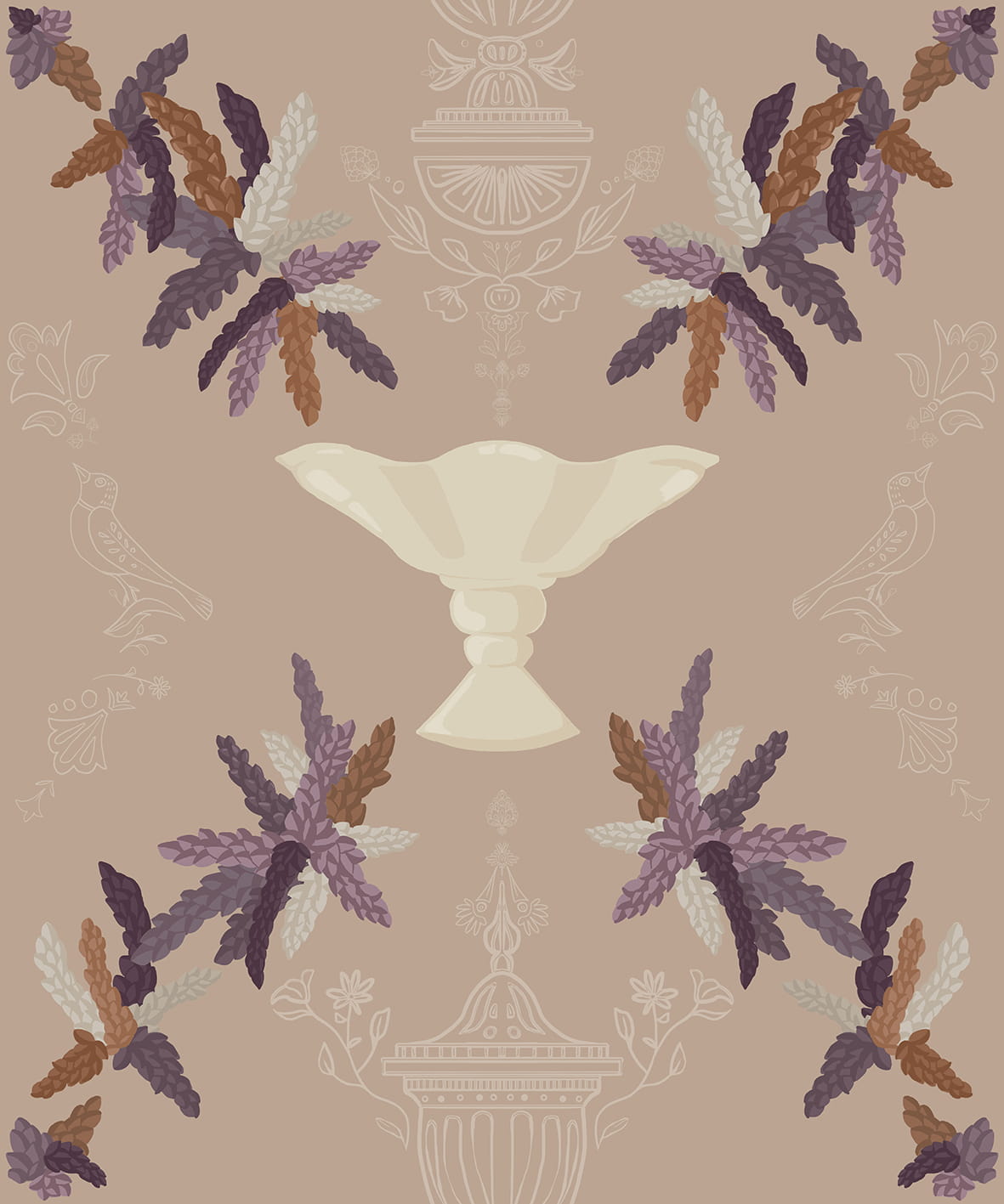 Tapeta Coordonne 8800064 Neo-Rococo Metamorphosis