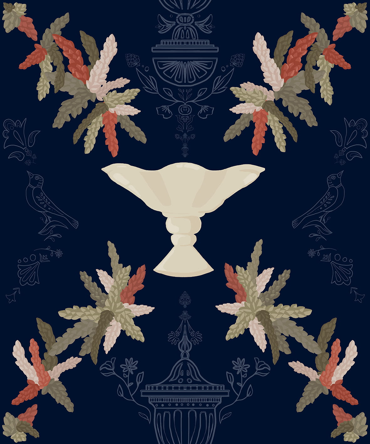 Tapeta Coordonne 8800065 Neo-Rococo Metamorphosis