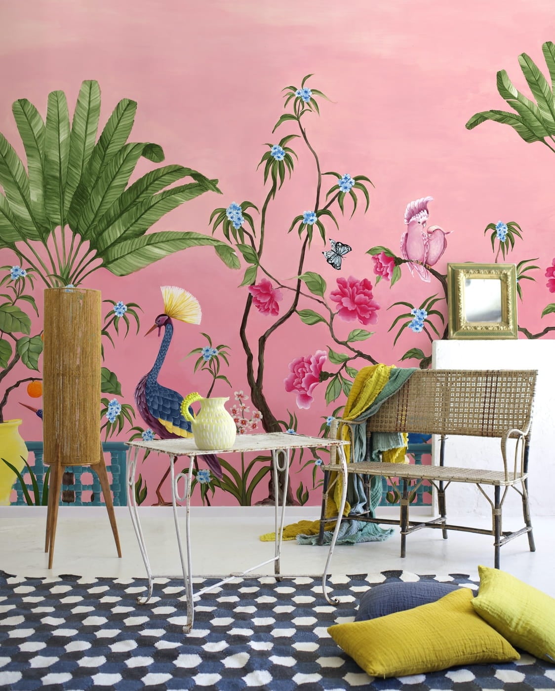 Mural Coordonne 8800130 Neo-Tea Garden Metamorphosis