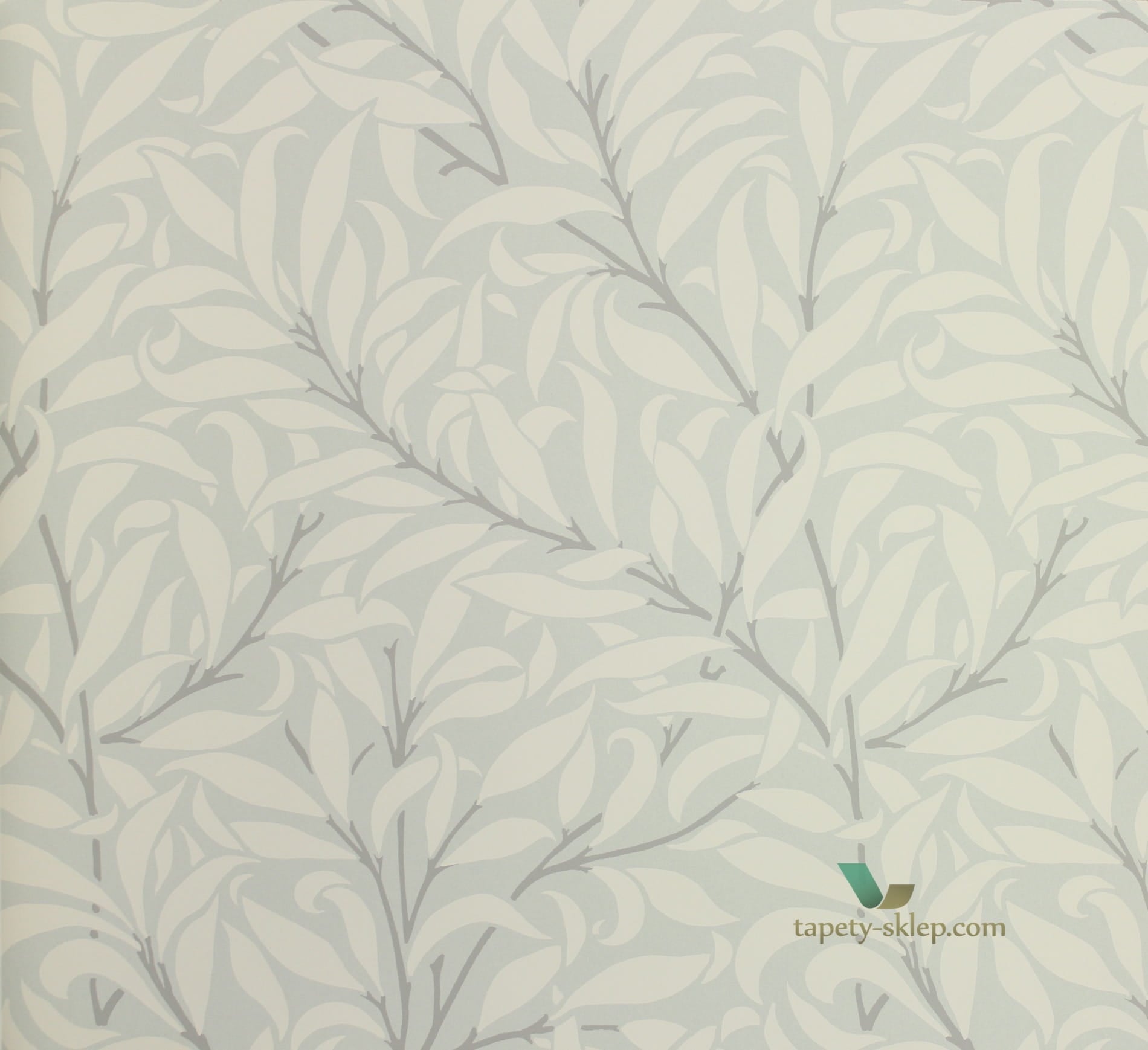 Tapeta Liście Wierzby Morris & Co 216024 Willow Bough Pure