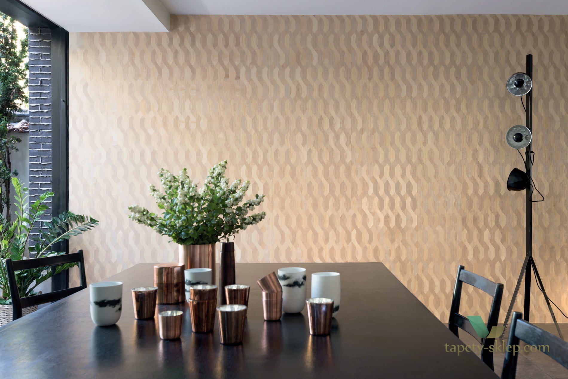 Tapeta Fornir Elitis RM43510 Nappees Essences de Bois