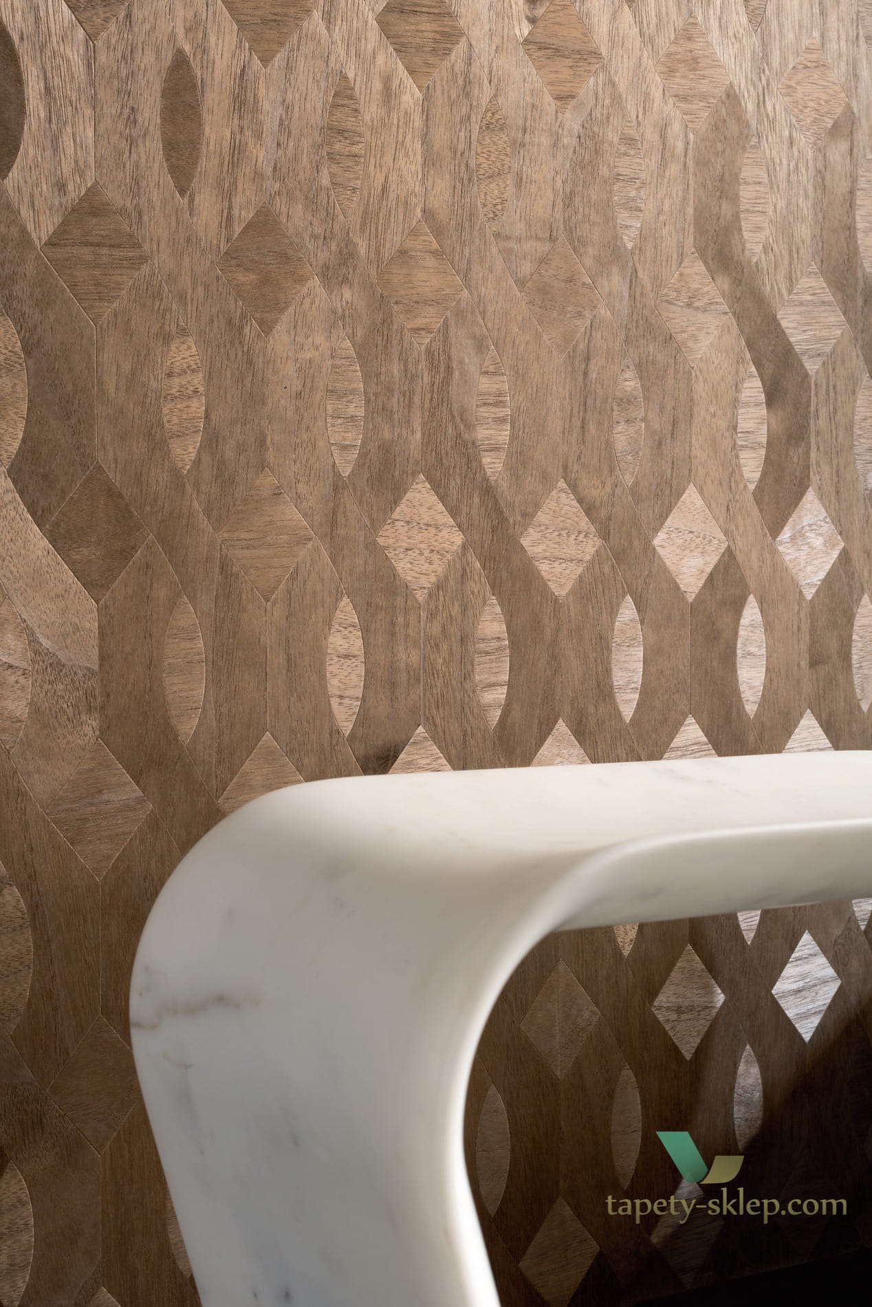 Tapeta Fornir Elitis RM43572 Nappees Essences de Bois
