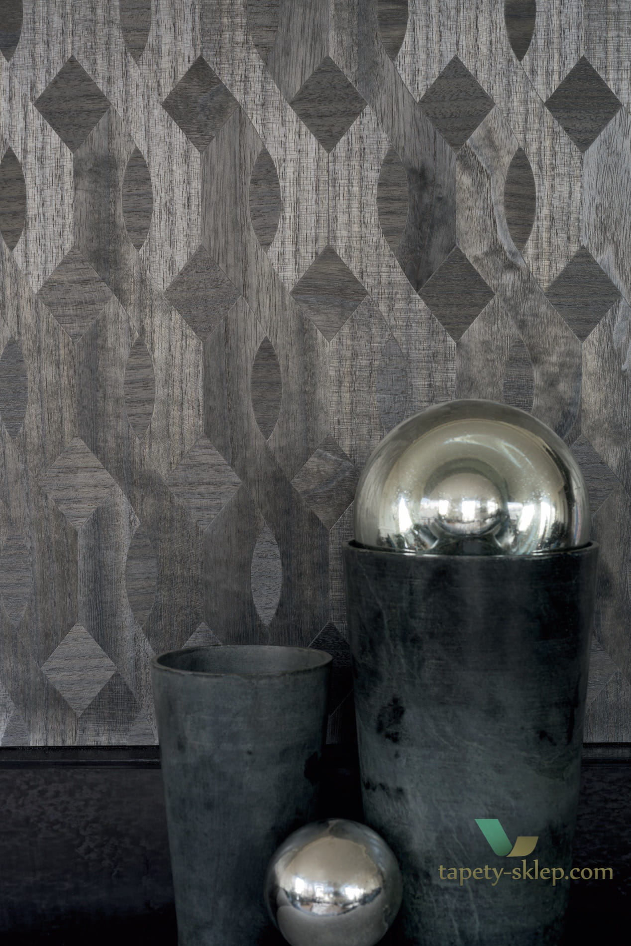 Tapeta Fornir Elitis RM43582 Nappees Essences de Bois