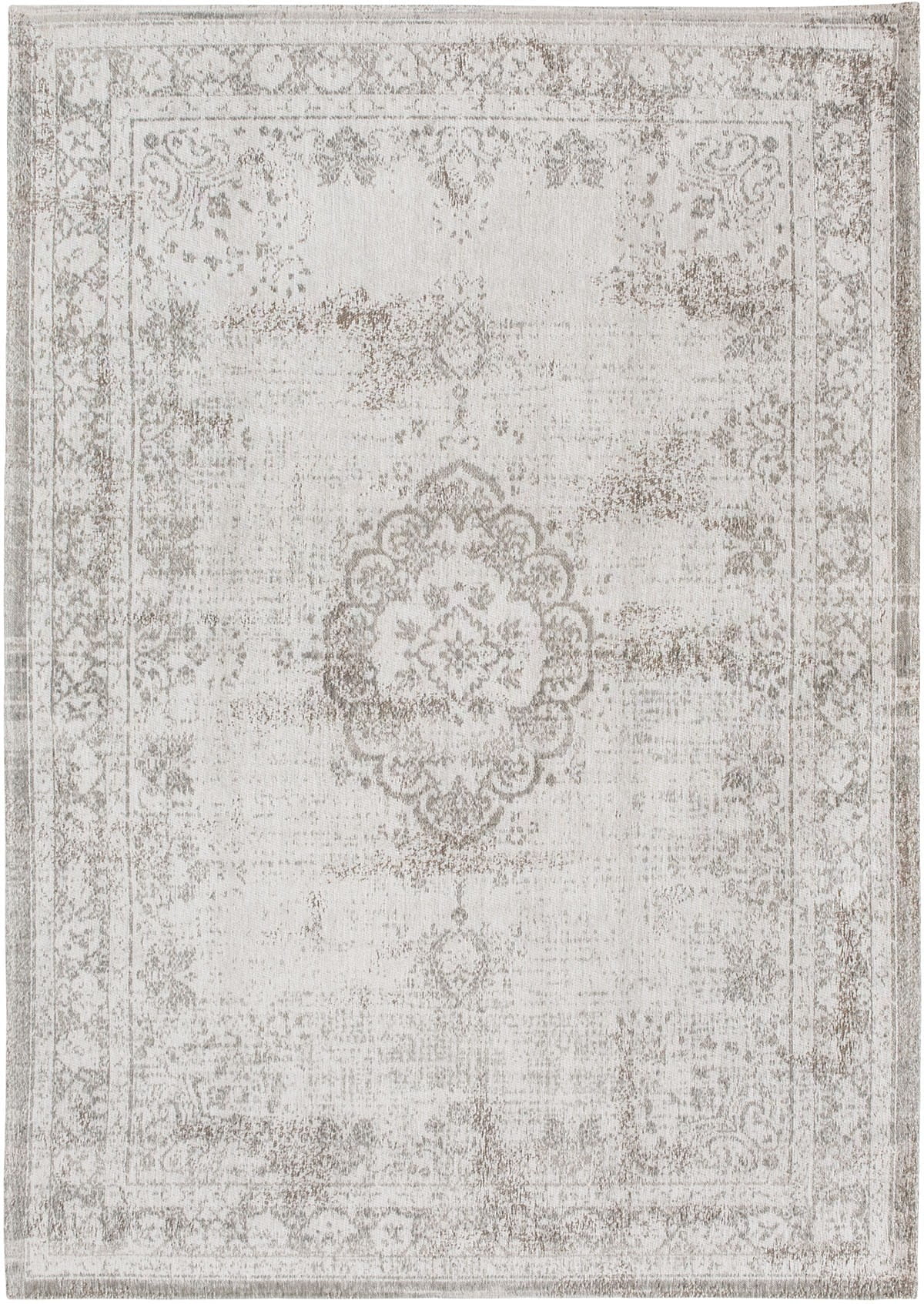 Biały Dywan Louis De Poortere Klasyczny SALT & PEPPER 8383B