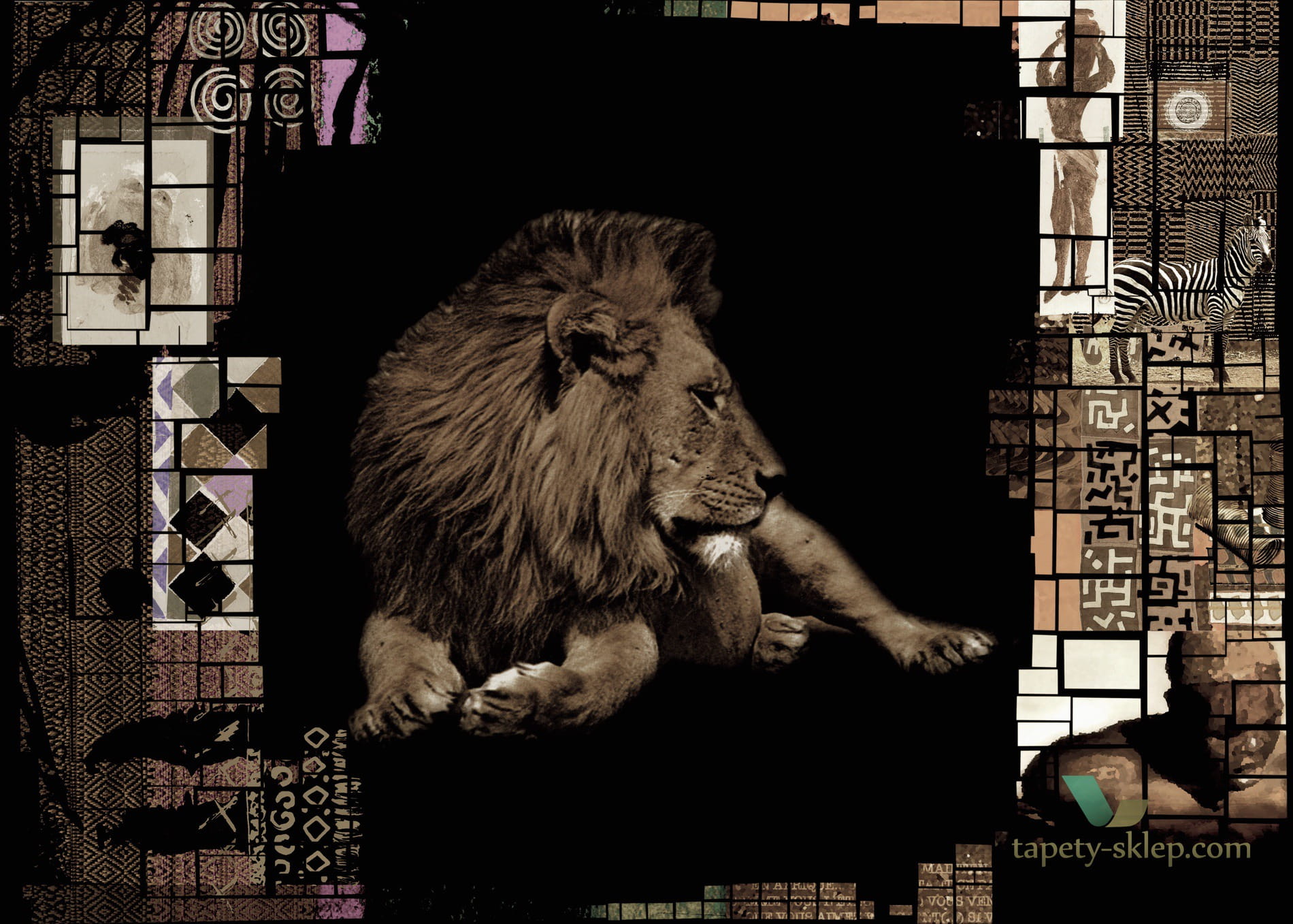 Mural Lew Elitis VP65902 King Memoires