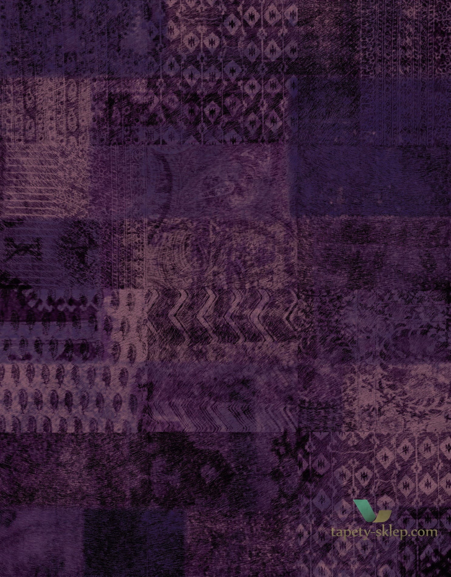 Tapeta w stylu boho Elitis VP65405 Kilim Memoires