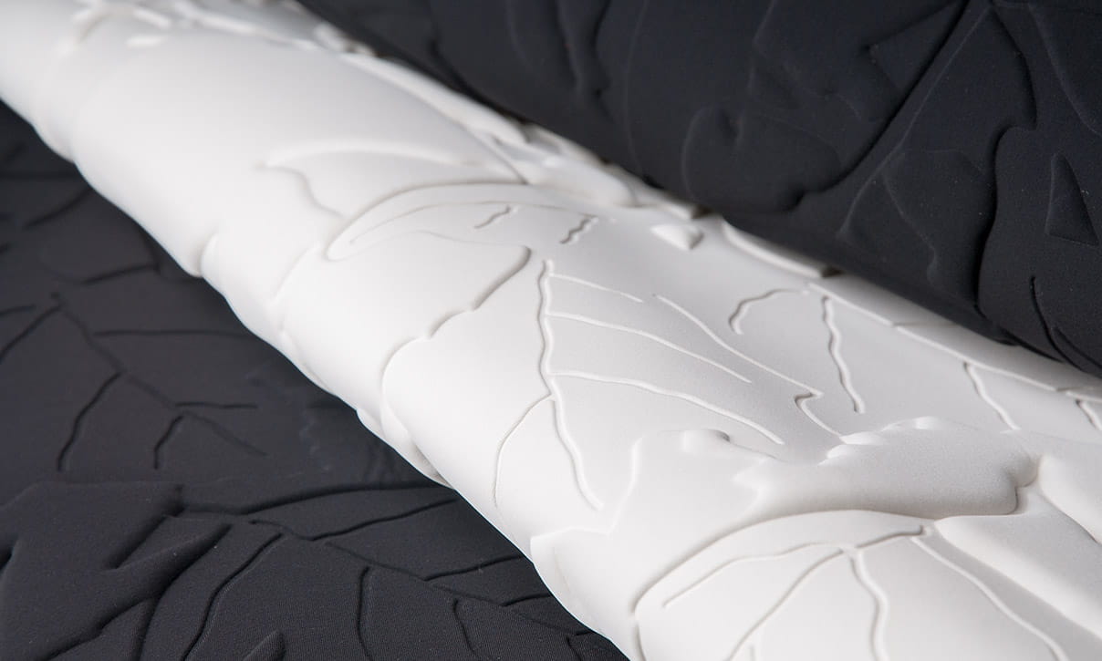 Tapeta tekstylna Arte 43500 Feuillage Eclipse Black & White Edition