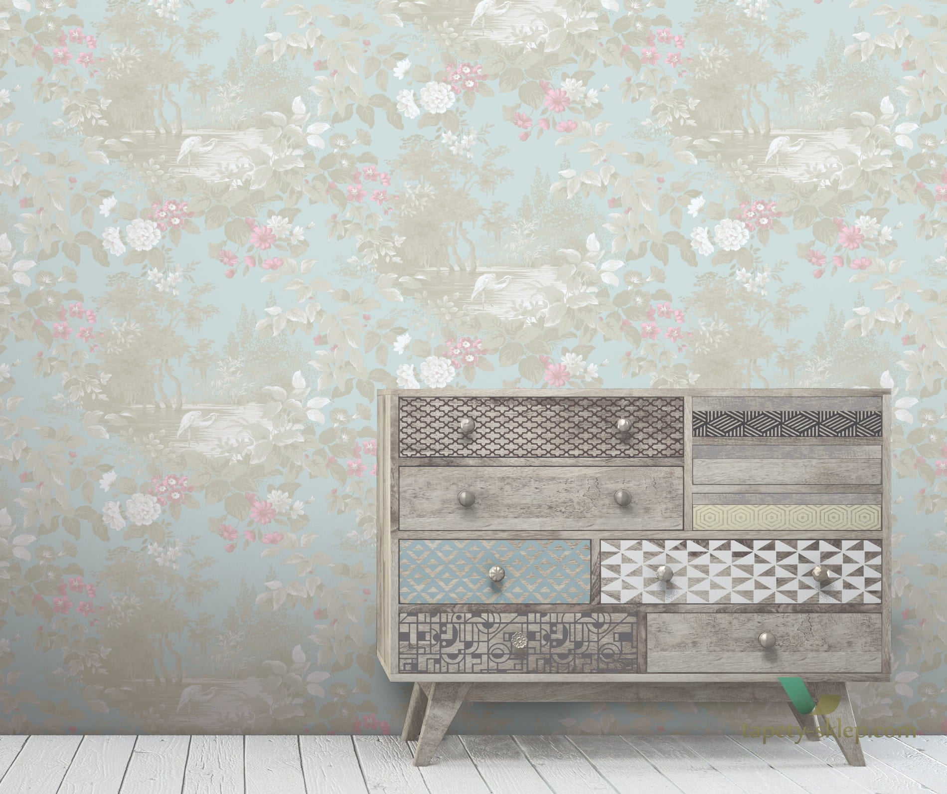 Tapeta KT Exclusive FJ40304 Reflective Pool Sanctuary