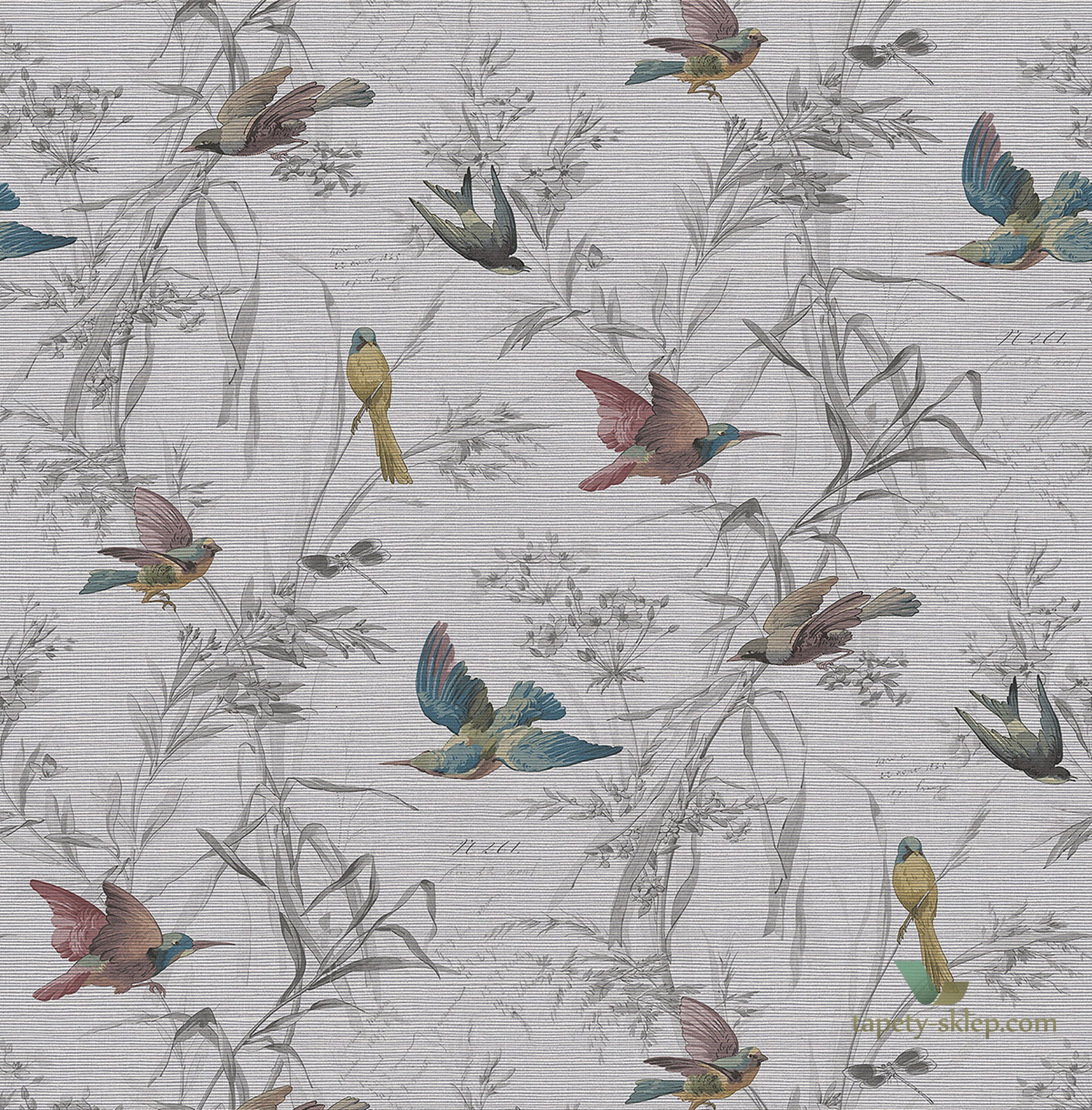 Tapeta KT Exclusive FJ40909 Birds of Paradise Sanctuary