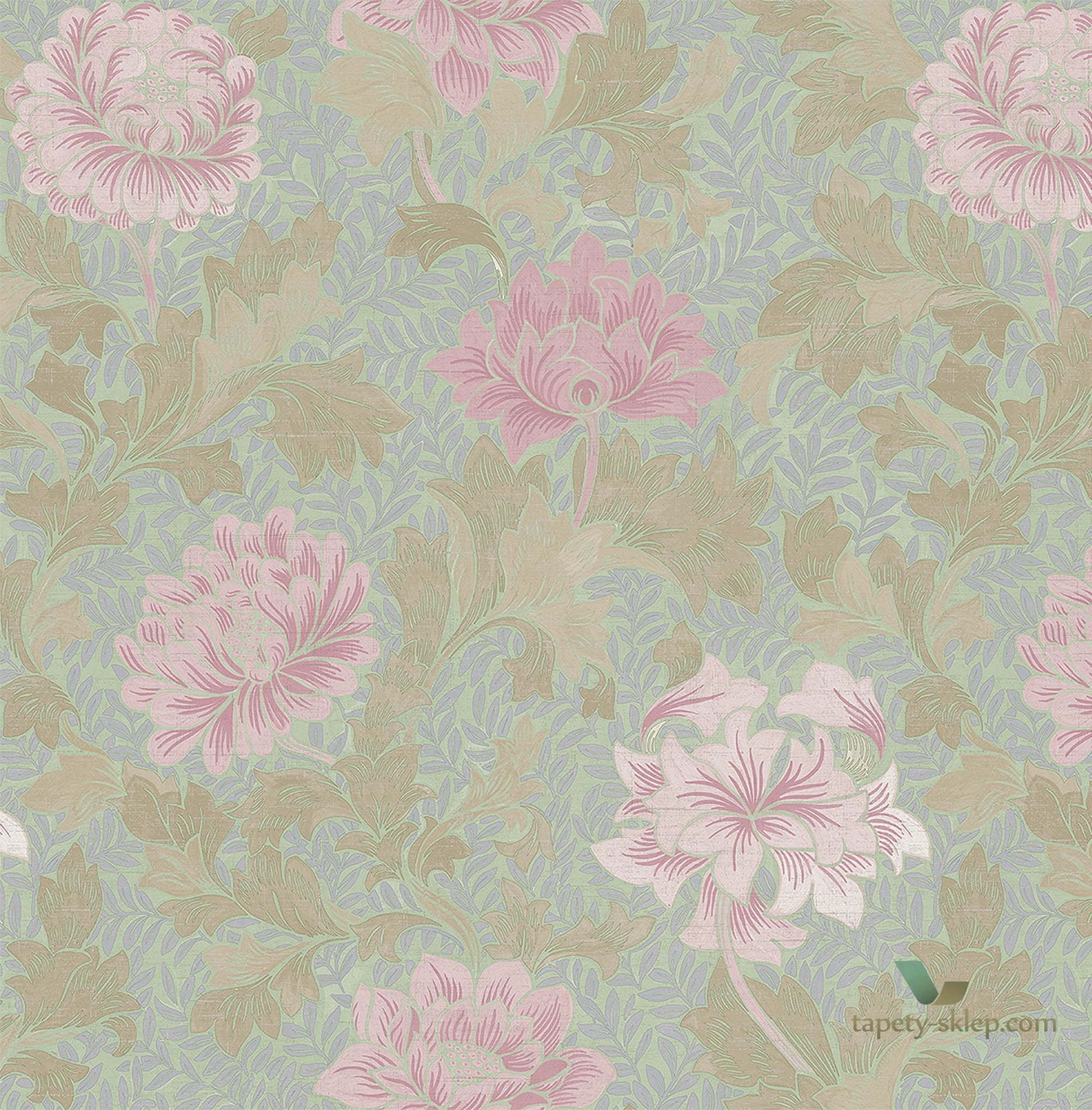 Tapeta KT Exclusive FJ41210 Morrissey Flower Sanctuary