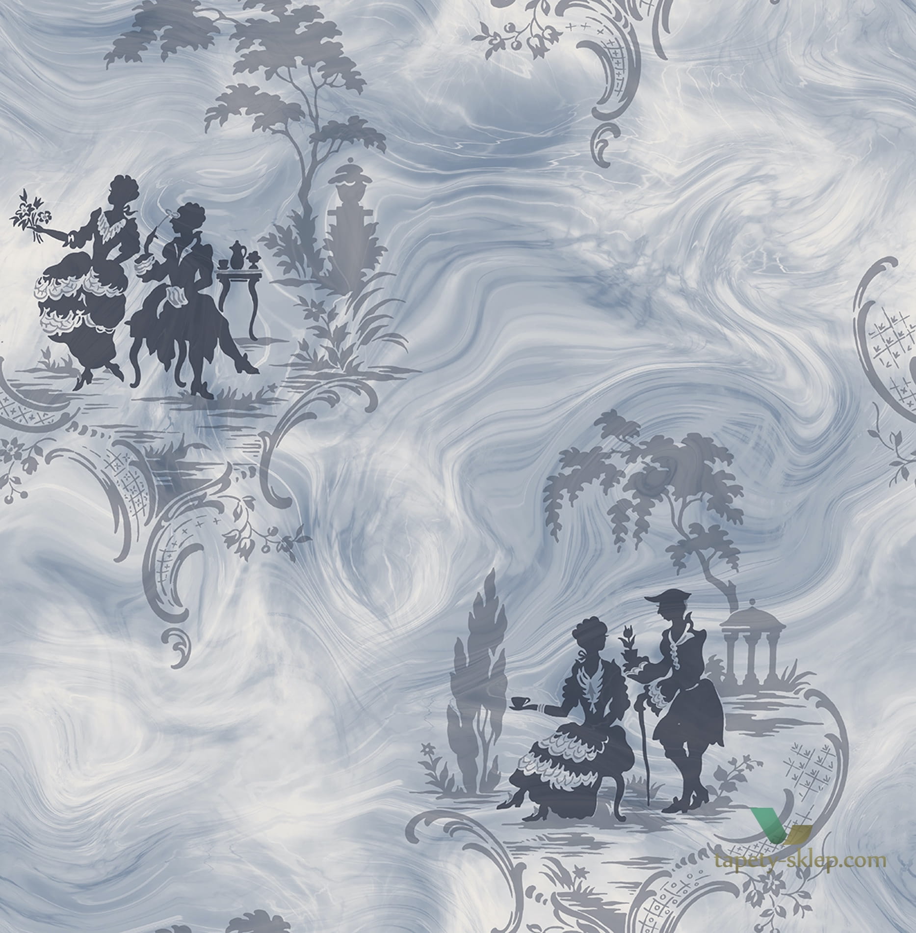 Tapeta KT Exclusive FJ41304 Smoke Date Sanctuary