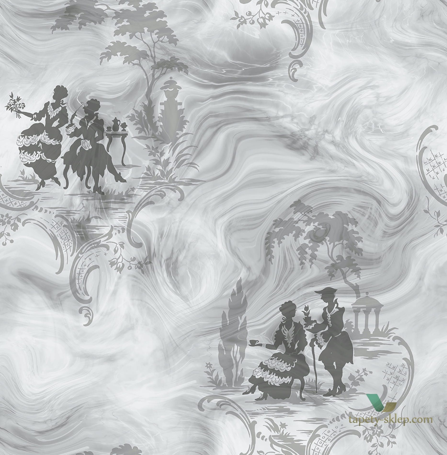 Tapeta KT Exclusive FJ41309 Smoke Date Sanctuary