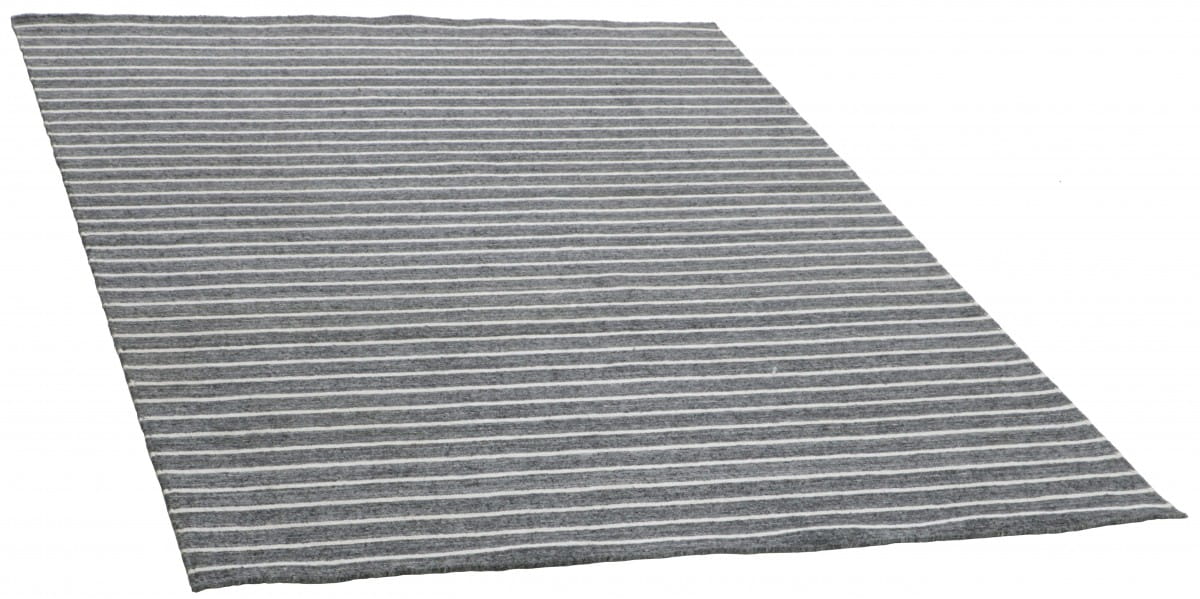 Ciemny Szary Dywan Reza's w Białe Paski - NOUVEAU STRIPES DARK GREY/WHITE