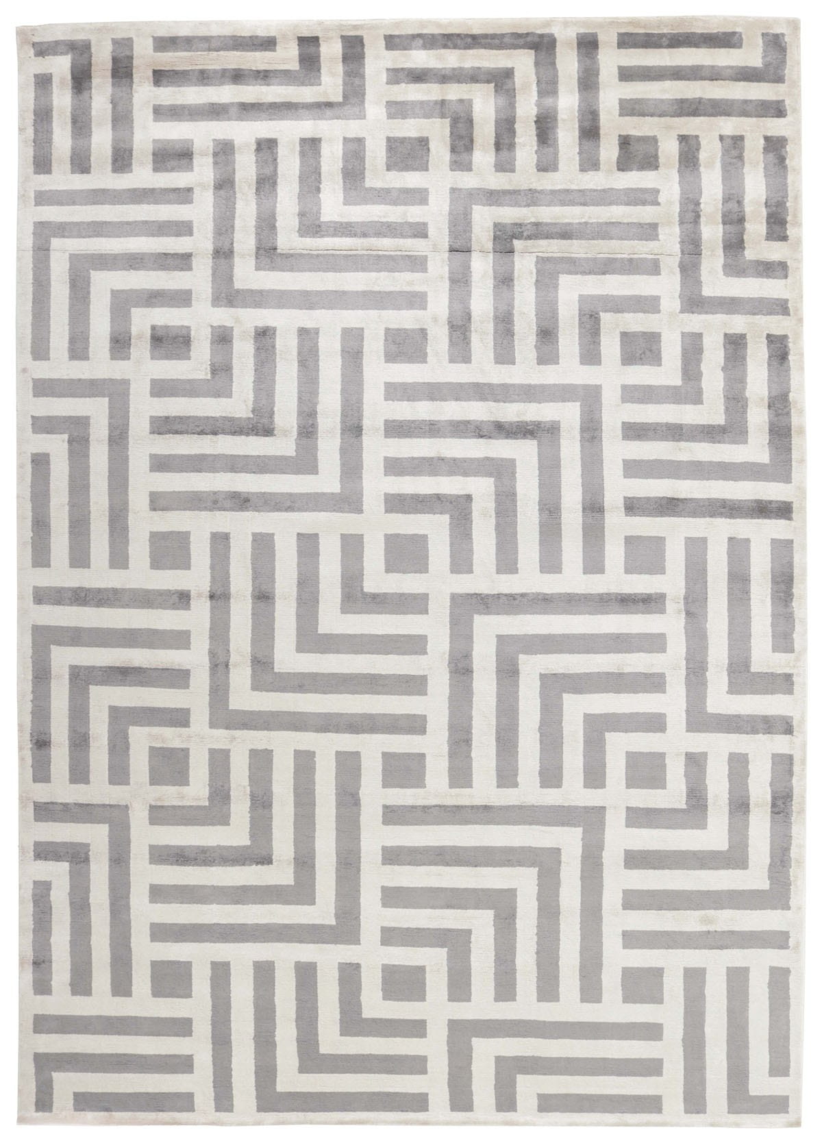 Szary Dywan Reza's Geometryczny - COSMOU AVENUE 7054