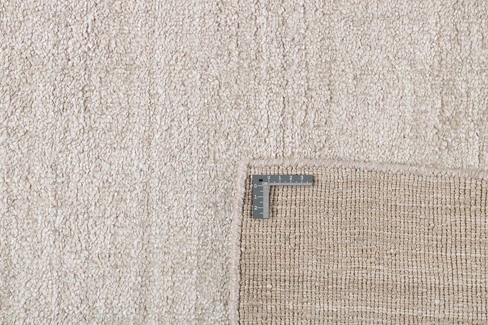 Beżowy Dywan Reza's Gładki - PLAIN DUST IVORY 7013