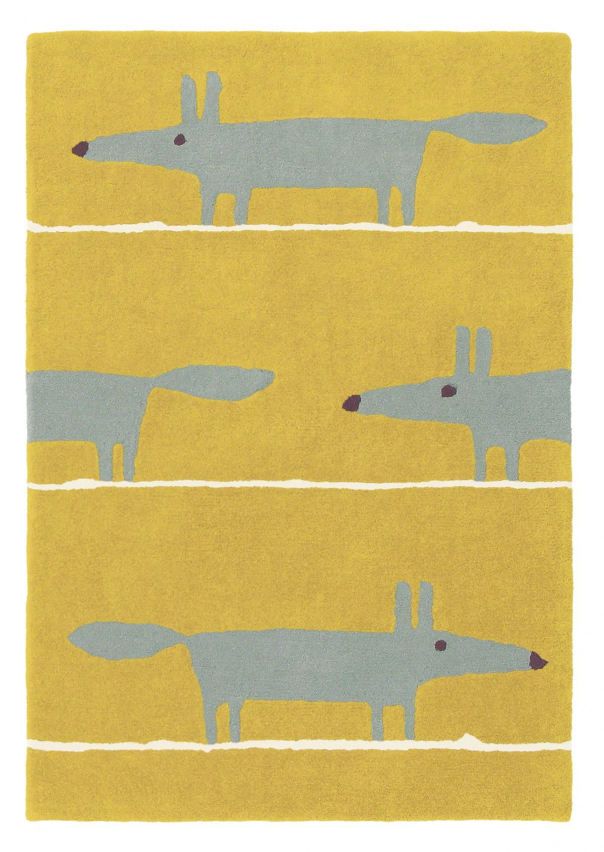 Żółty Dywan Scion Dziecięcy - MR FOX MUSTARD 25306