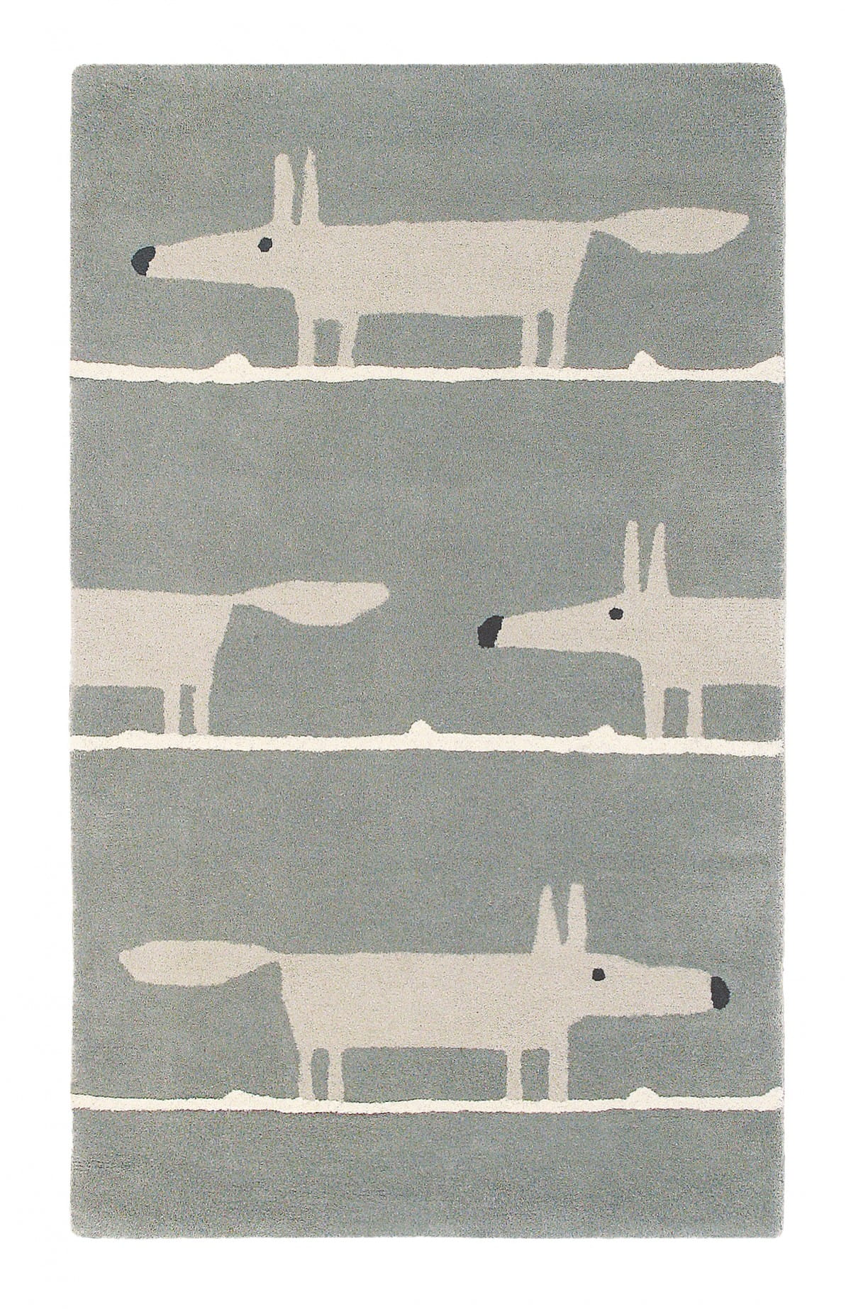 Szary Dywan Scion Dziecięcy - MR FOX SILVER 25304