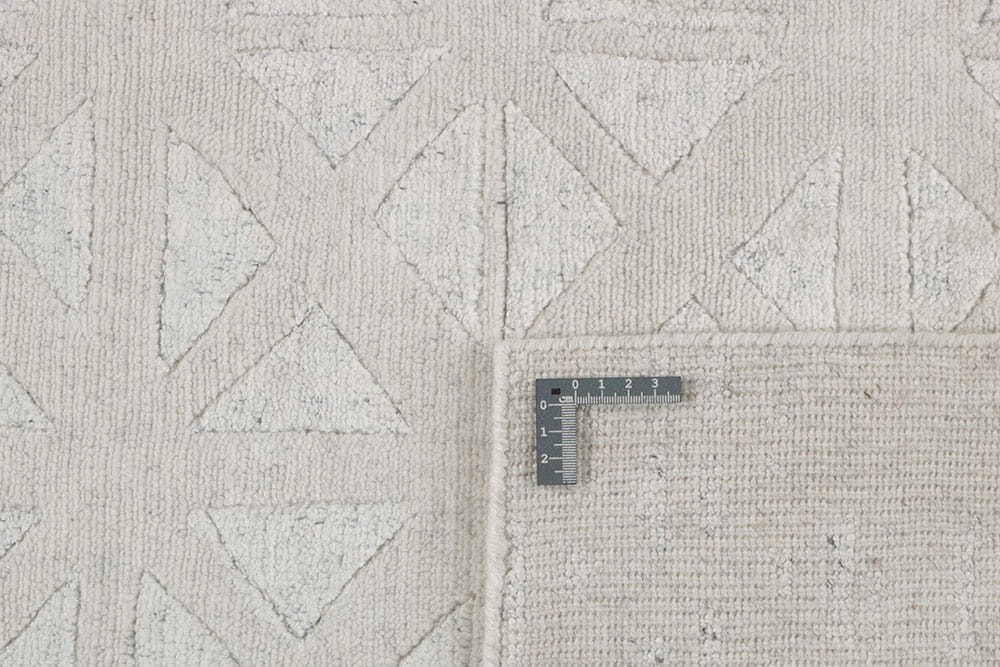 Biały Dywan Reza's Wycinany - SHANGRI LA WHITE MOSAIC 7041