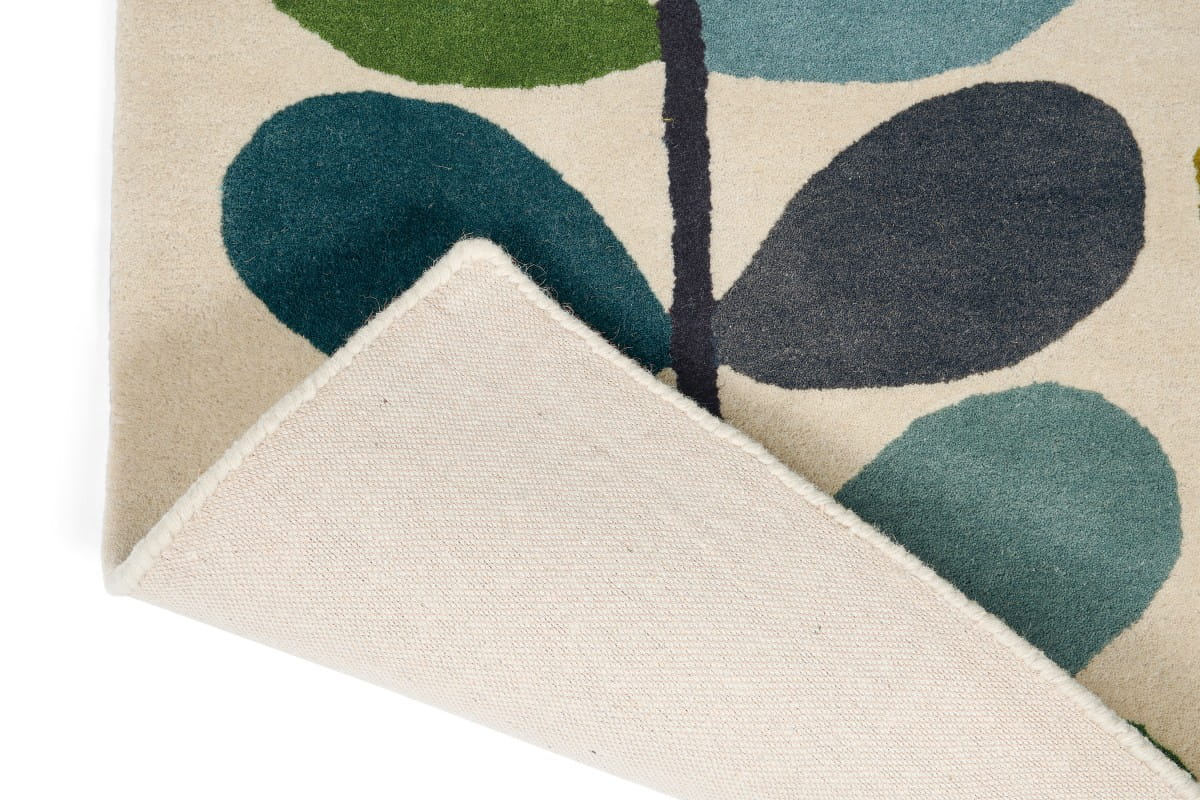 Kolorowy Dywan Orla Kiely w Liście -  MULTI STEM KINGFISHER 059507