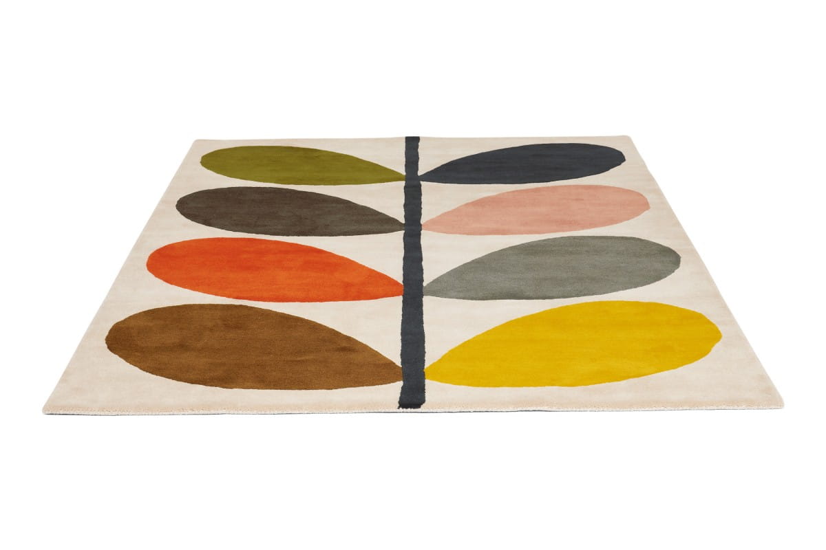 Kolorowy Dywan Orla Kiely w Liście - CLASSIC MULTI STEM 059505