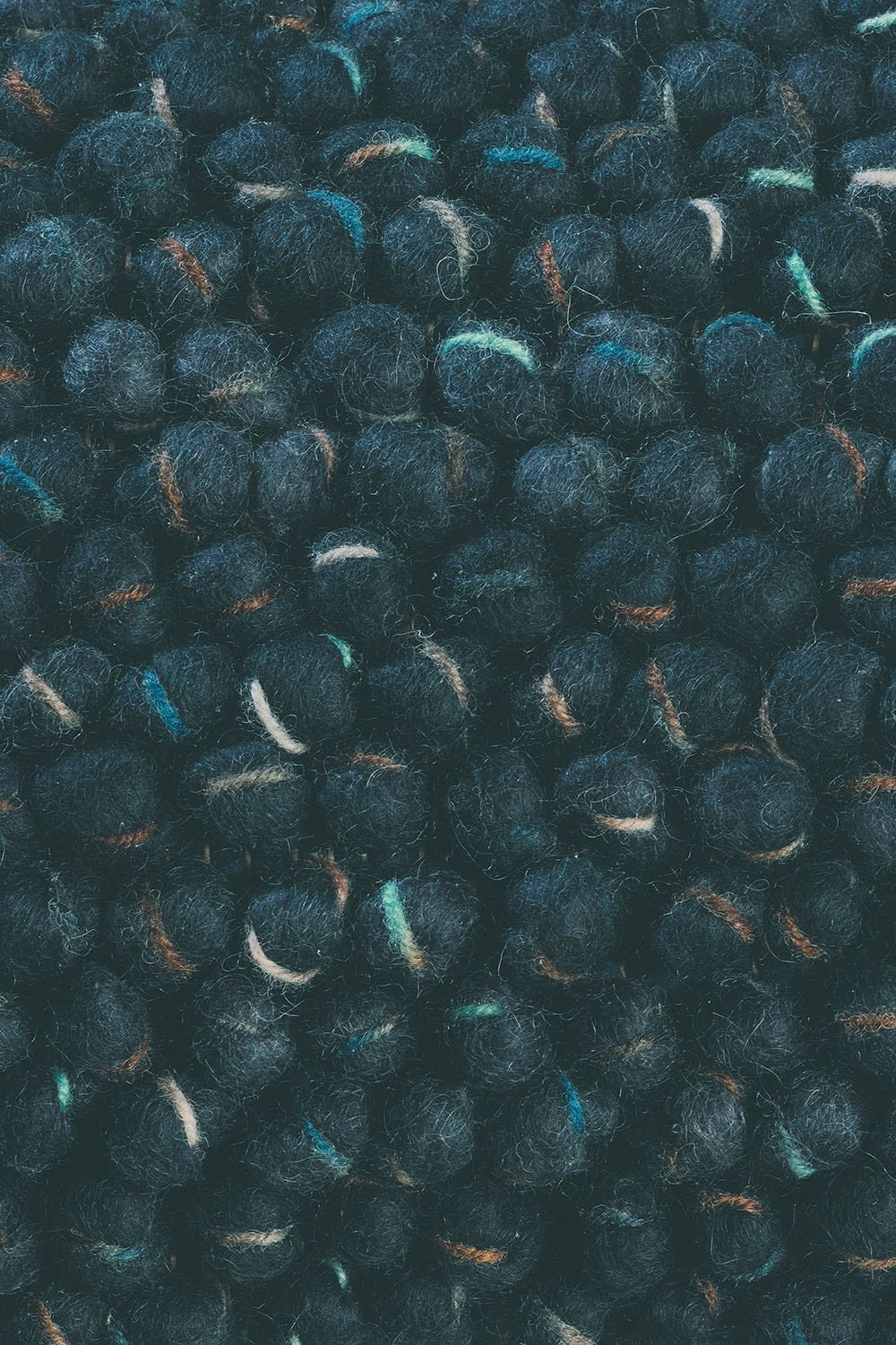 Granatowy Dywan Brink & Campman Pleciony - COBBLE 29208