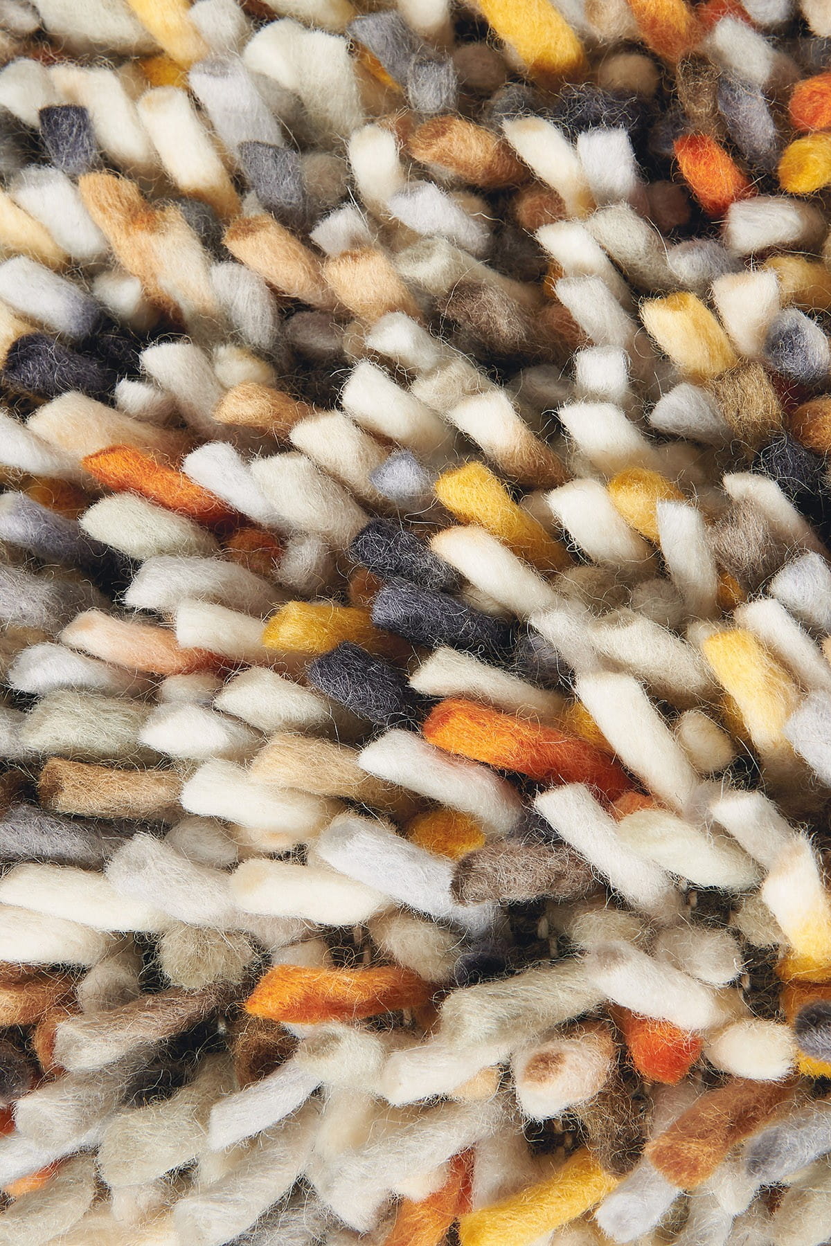 Dywan Brink & Campman Shaggy Pomarańczowo Żółty - DOTS 170213