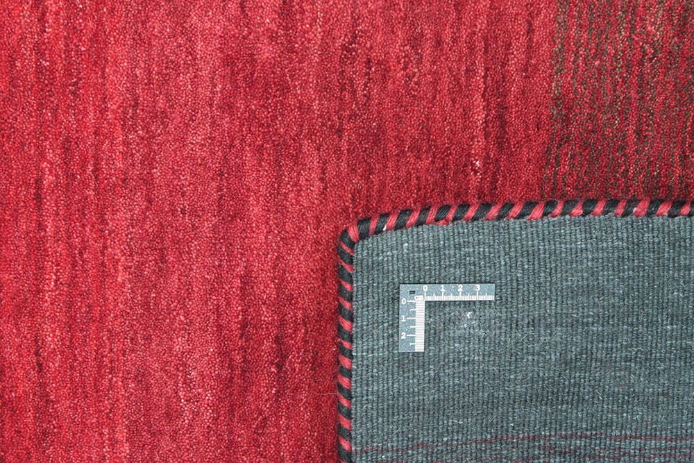 Czerwony Dywan Reza's Cieniowany - PANORAMA BLACK RED 7006