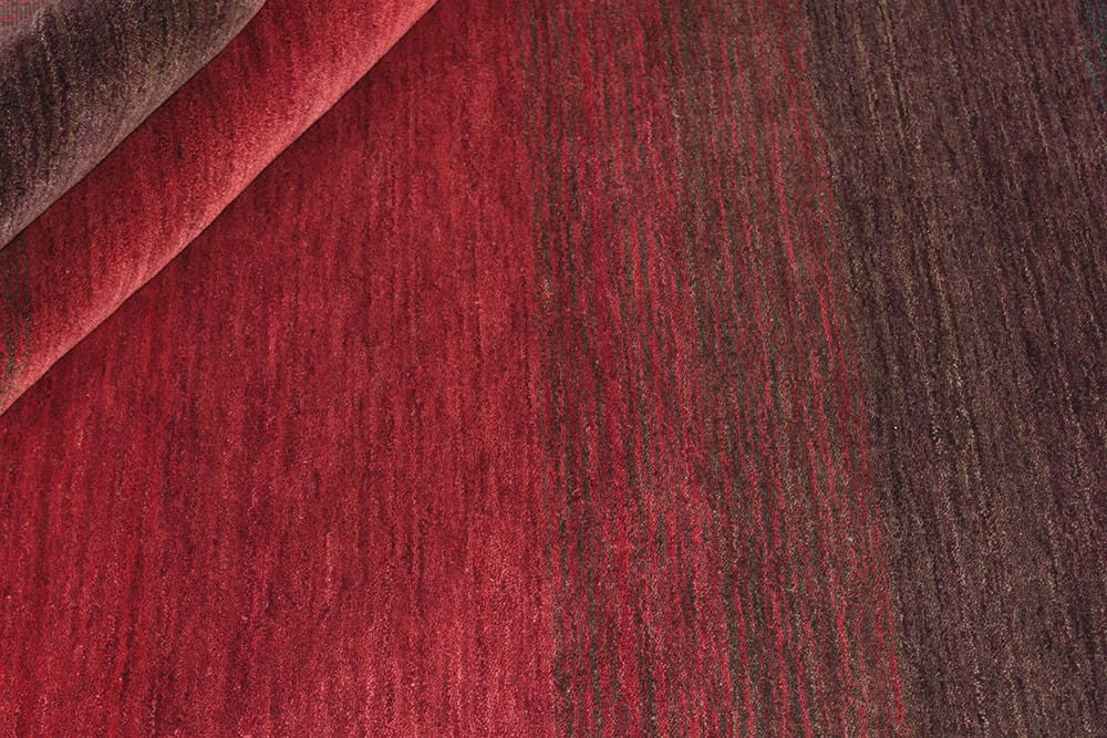 Czerwony Dywan Reza's Cieniowany - PANORAMA BLACK RED 7006