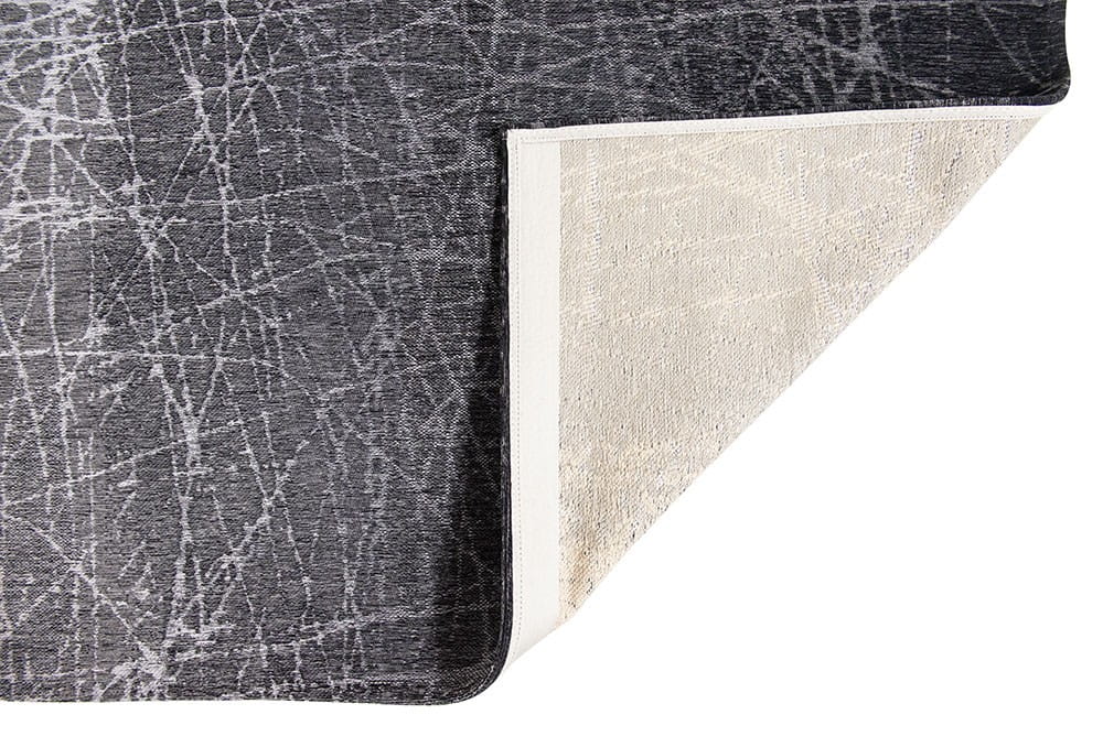 1szt / 24H Czarny Dywan Nowoczesny - WIND CHILL GREY 8881 - rozmiar: 170x240 cm.