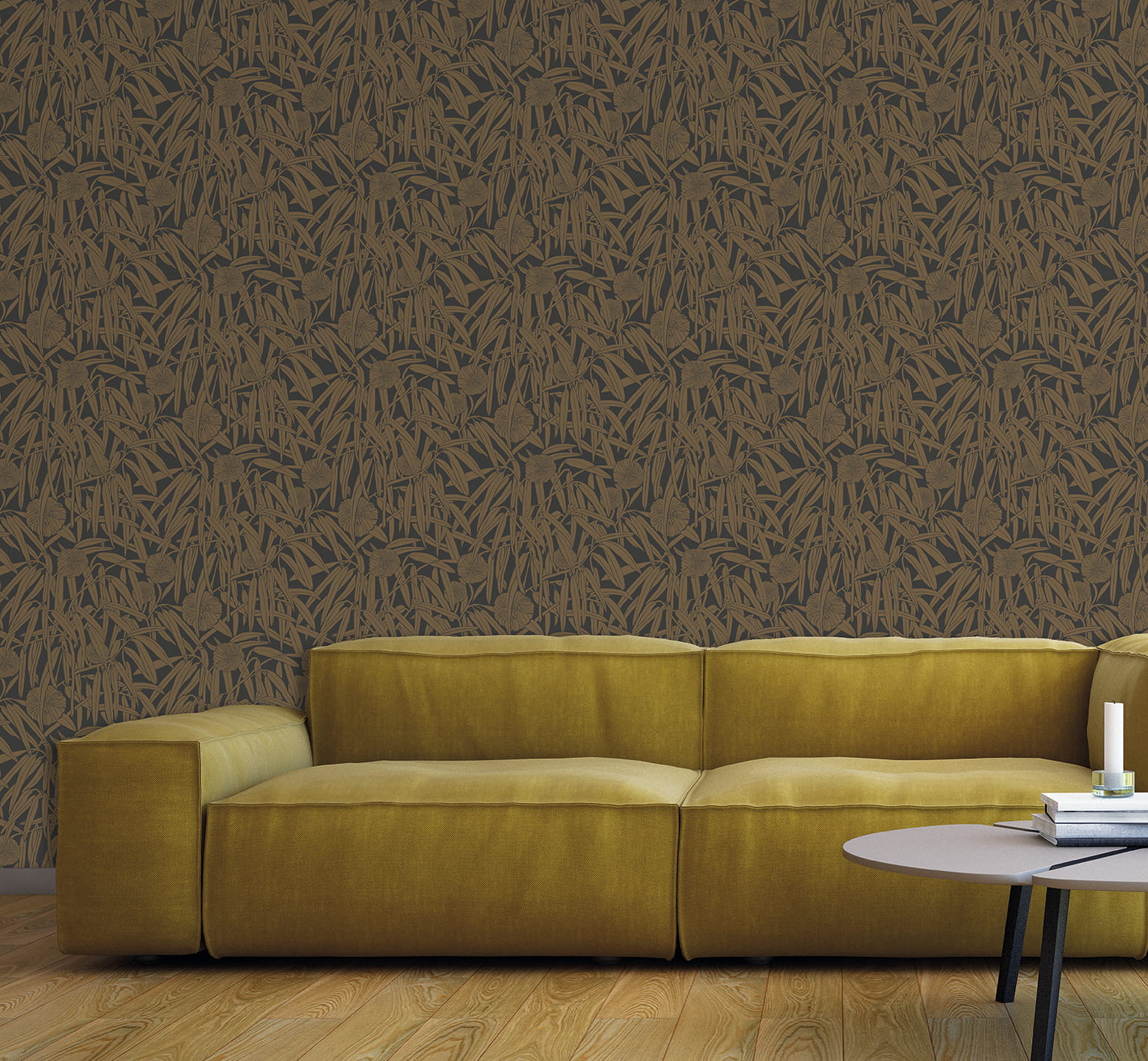 Tapeta Decoprint DA23233 Tonal Leaf Daimon