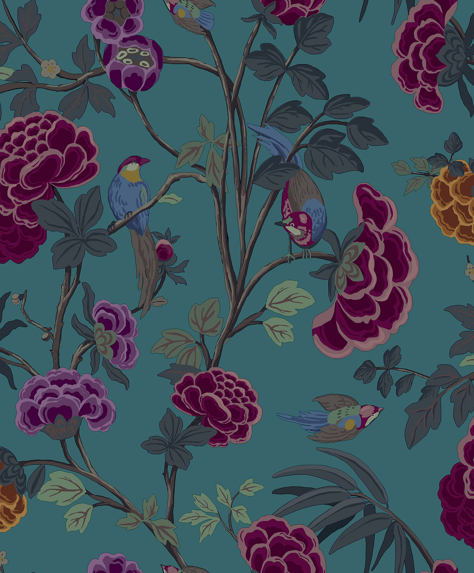 Tapeta Decoprint DA23243 Flower Daimon