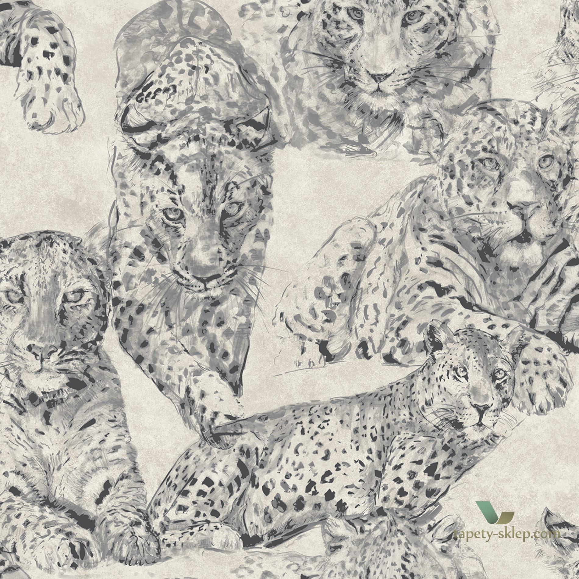 Tapeta Decoprint BL22720 Panther Blooming