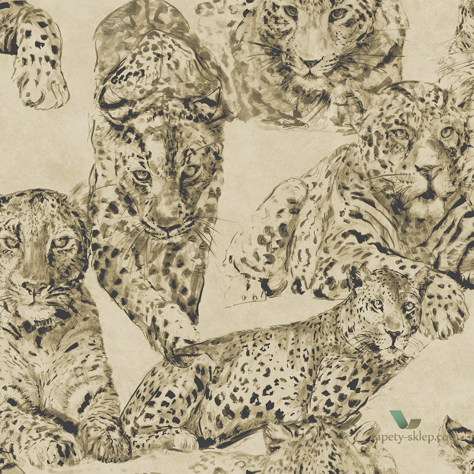 Tapeta Decoprint BL22721 Panther Blooming