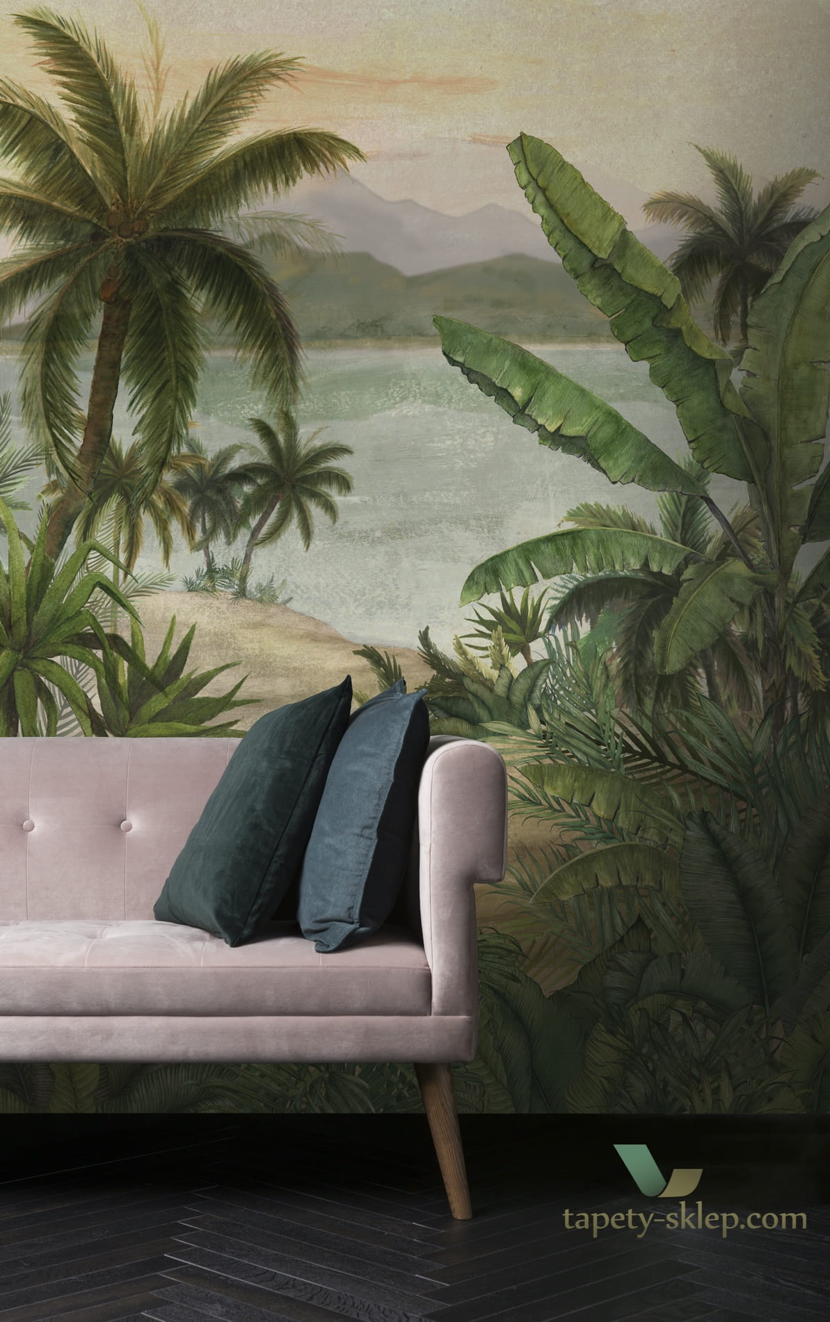 Mural Decoprint BLD22780 Tropical Morning Blooming
