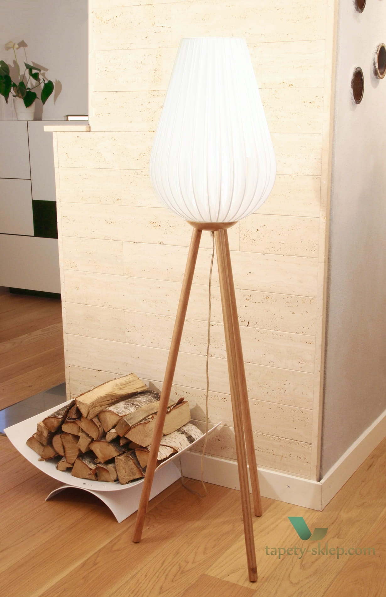 Lampa stojąca Swea Nature 103320 Globen