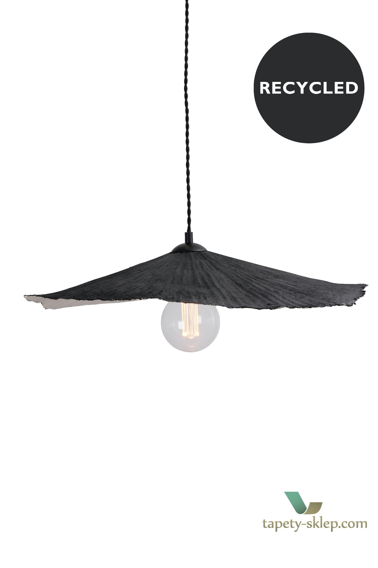 Lampa wisząca Tropez 60 Black 151011 Globen