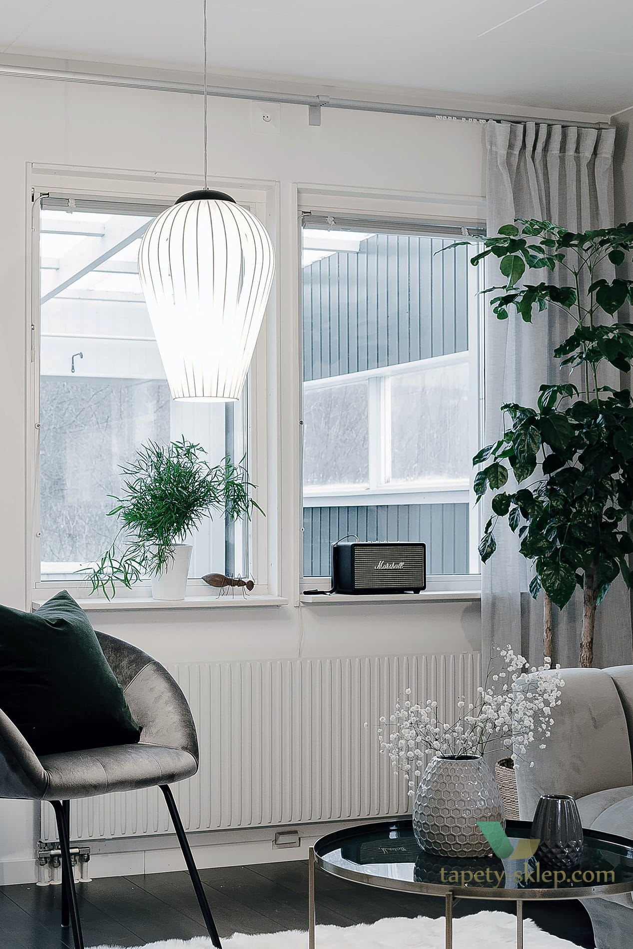 Lampa wisząca Swea Black 153311 Globen