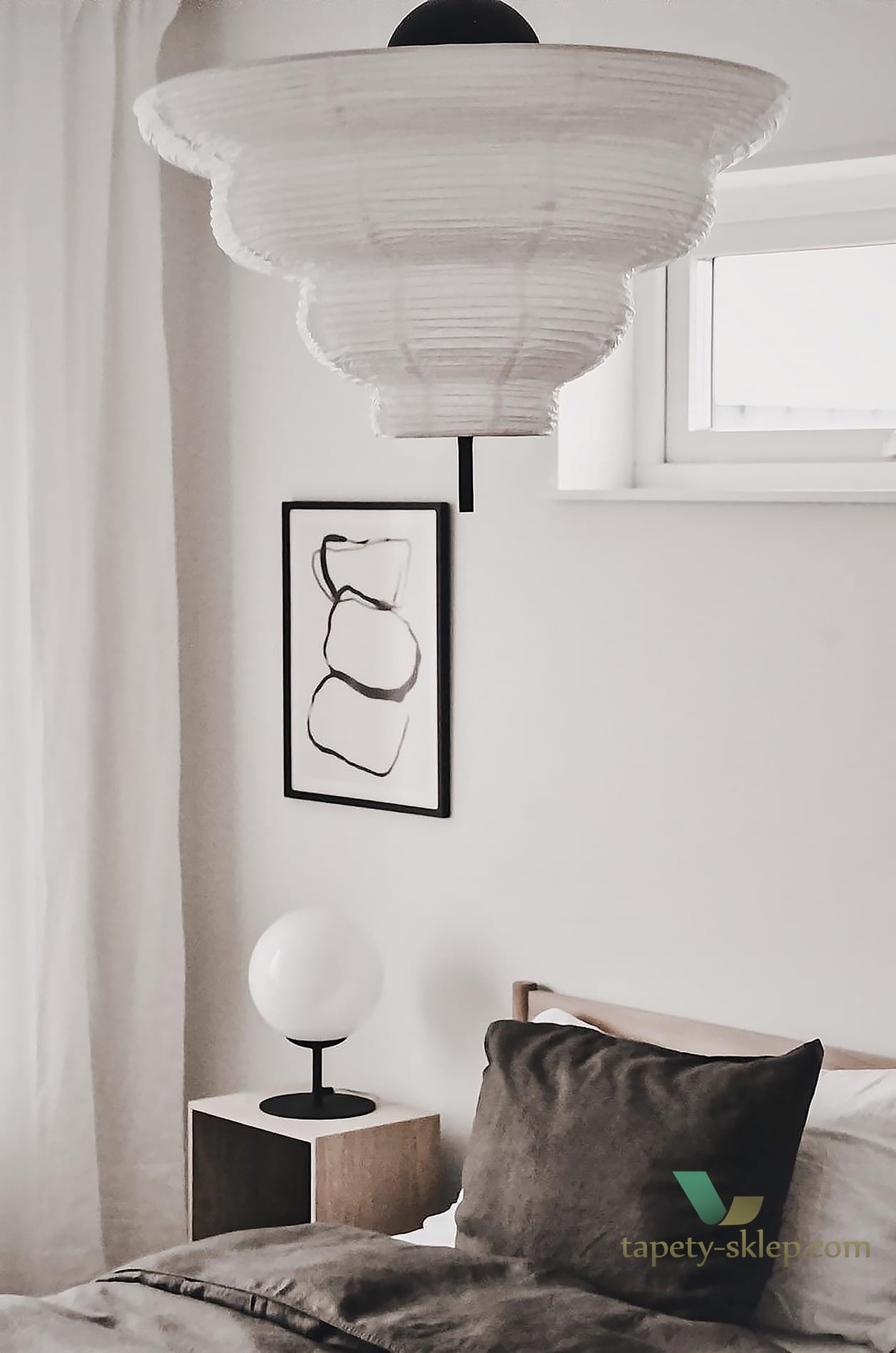 Lampa wisząca Kyoto 60 White 170608 Globen