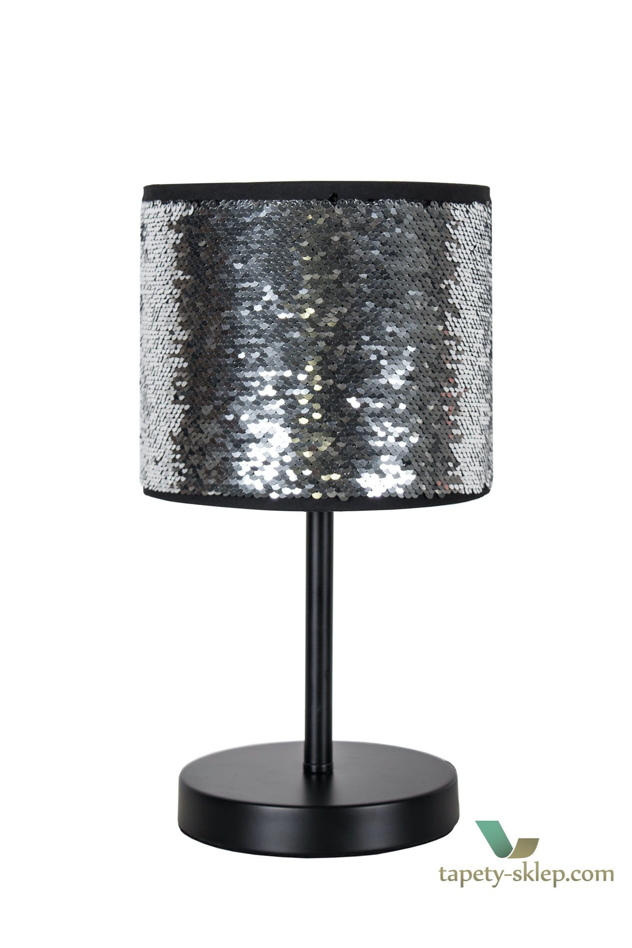 Lampa stołowa Bling Chrome/Black 218152 Globen