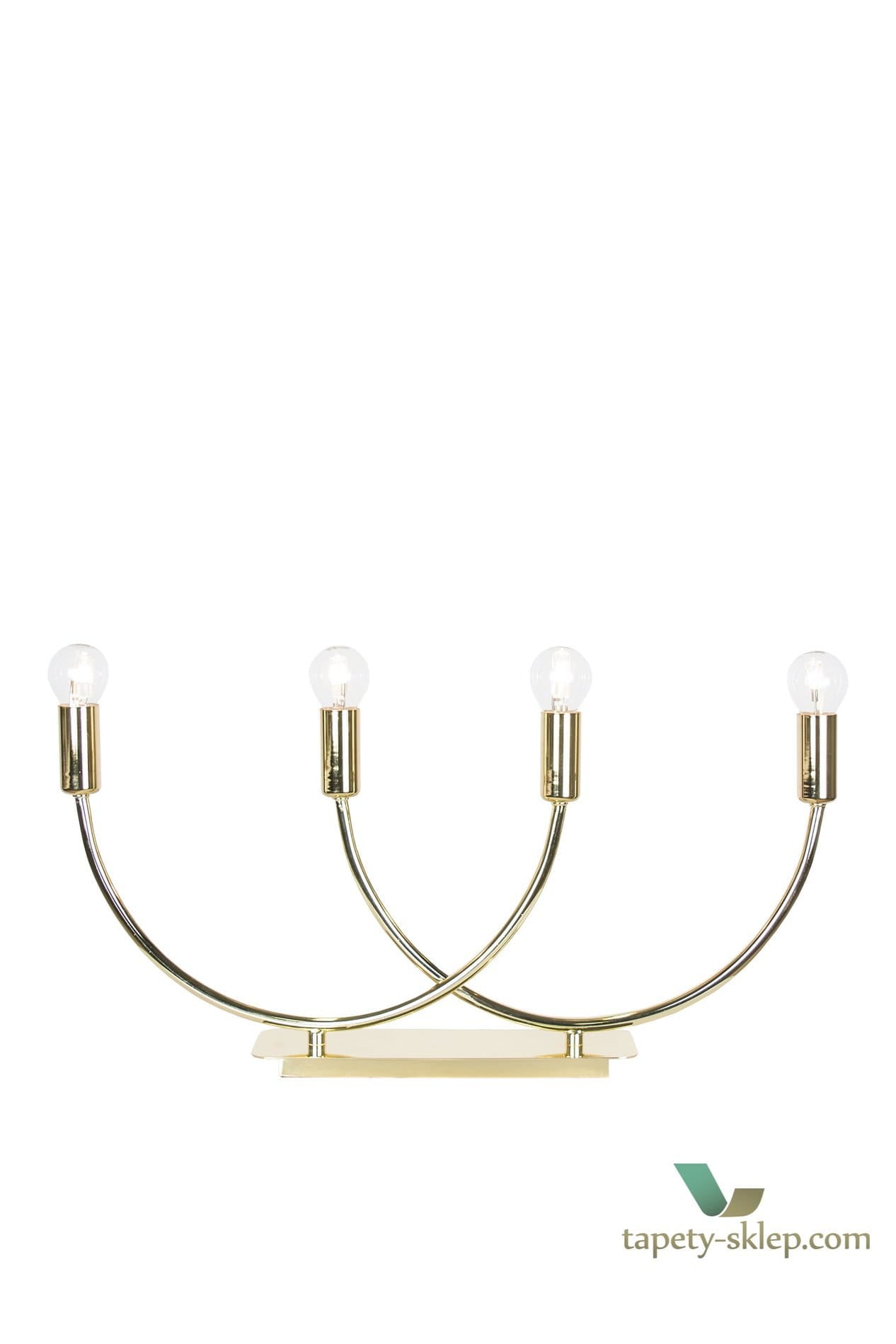 Lampa stołowa Grace 4 Brass 225963 Globen