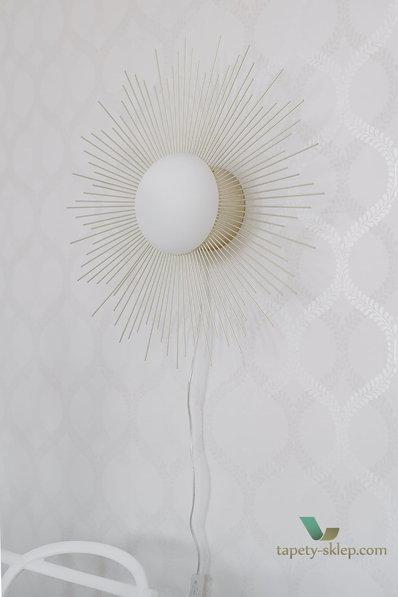 Kinkiet/Lampa sufitowa Soleil Brushed Brass 237165 Globen