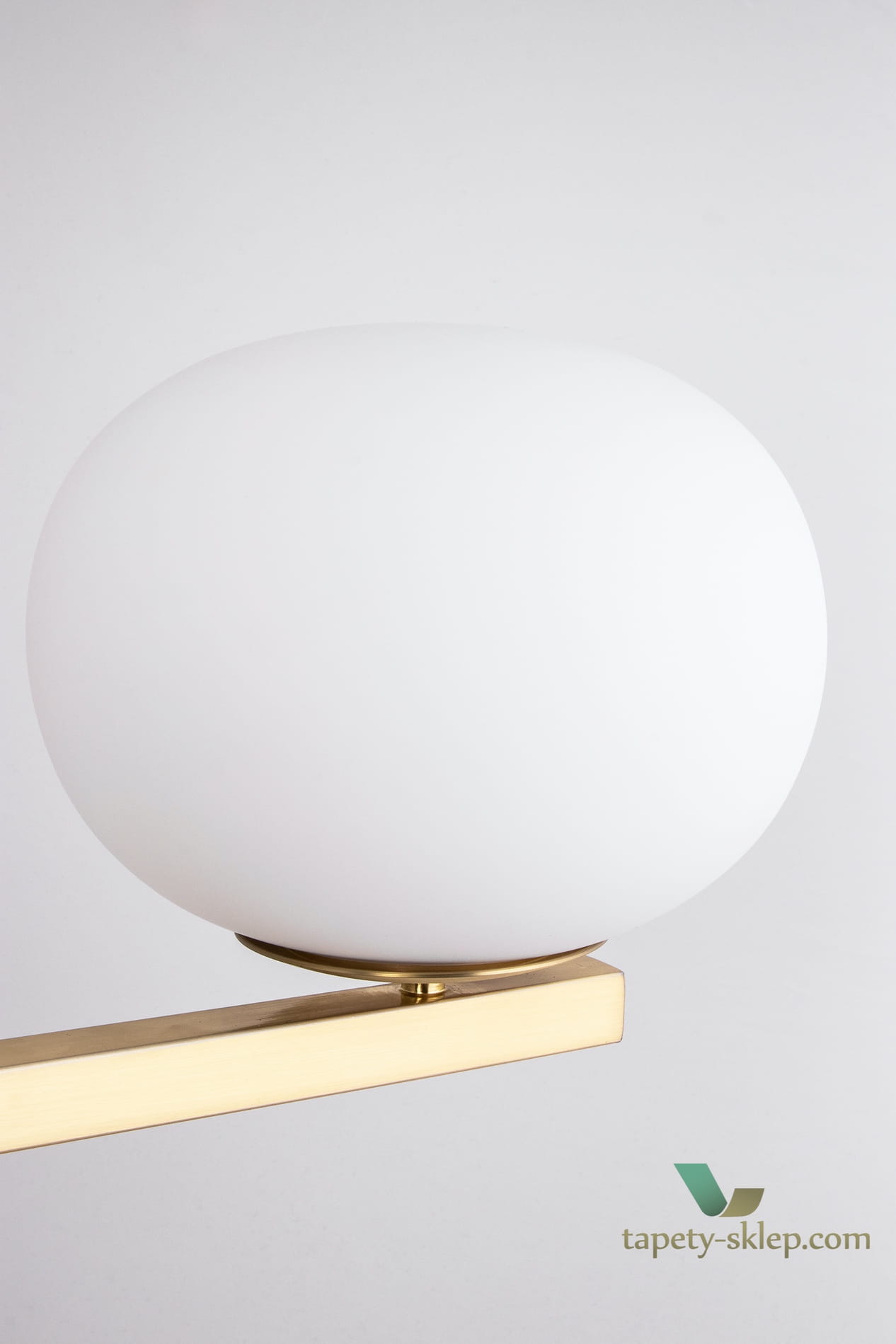Lampa wisząca Gemini Brushed Brass 257665 Globen