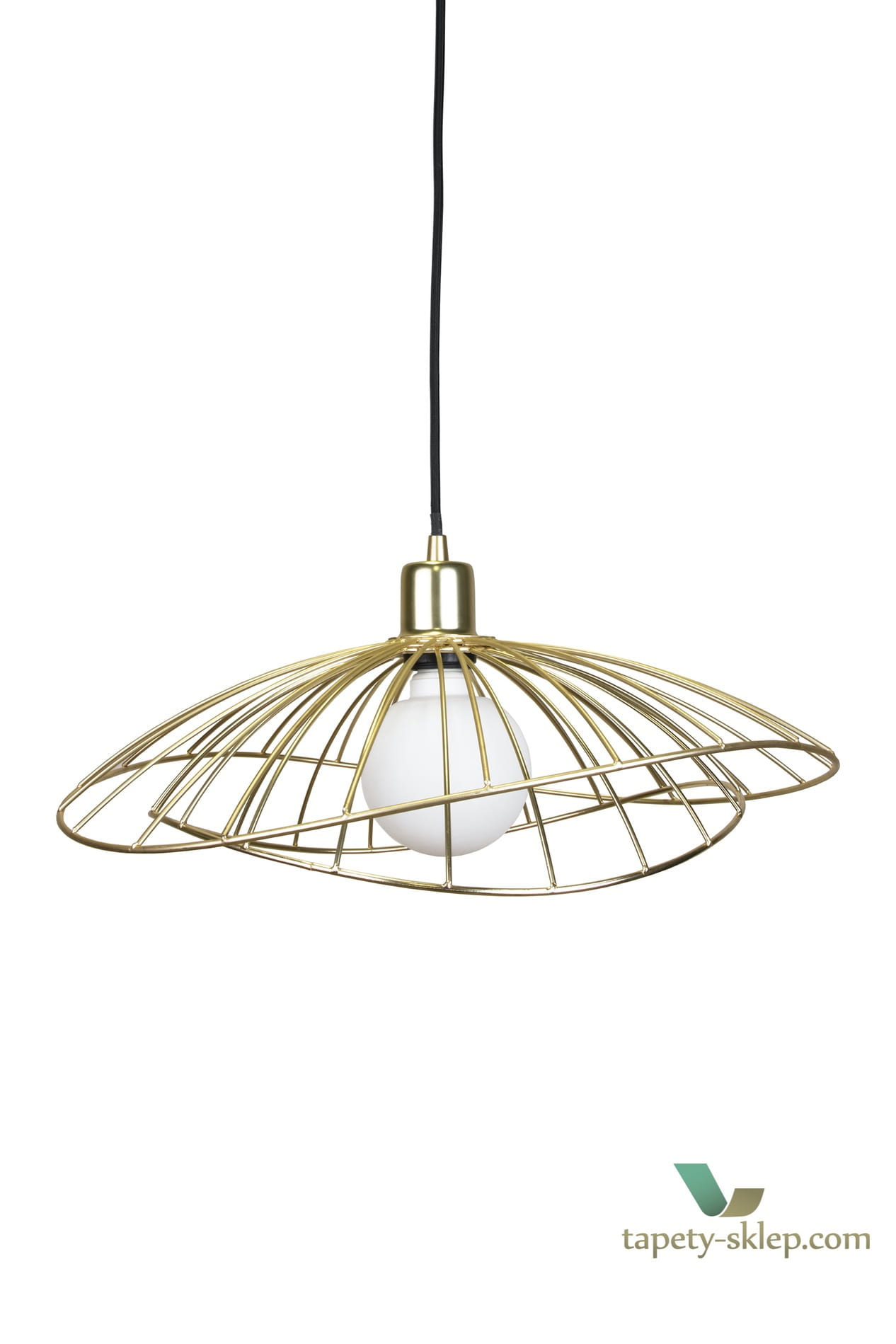 Lampa wisząca Ray 45 Brushed Brass 257965 Globen