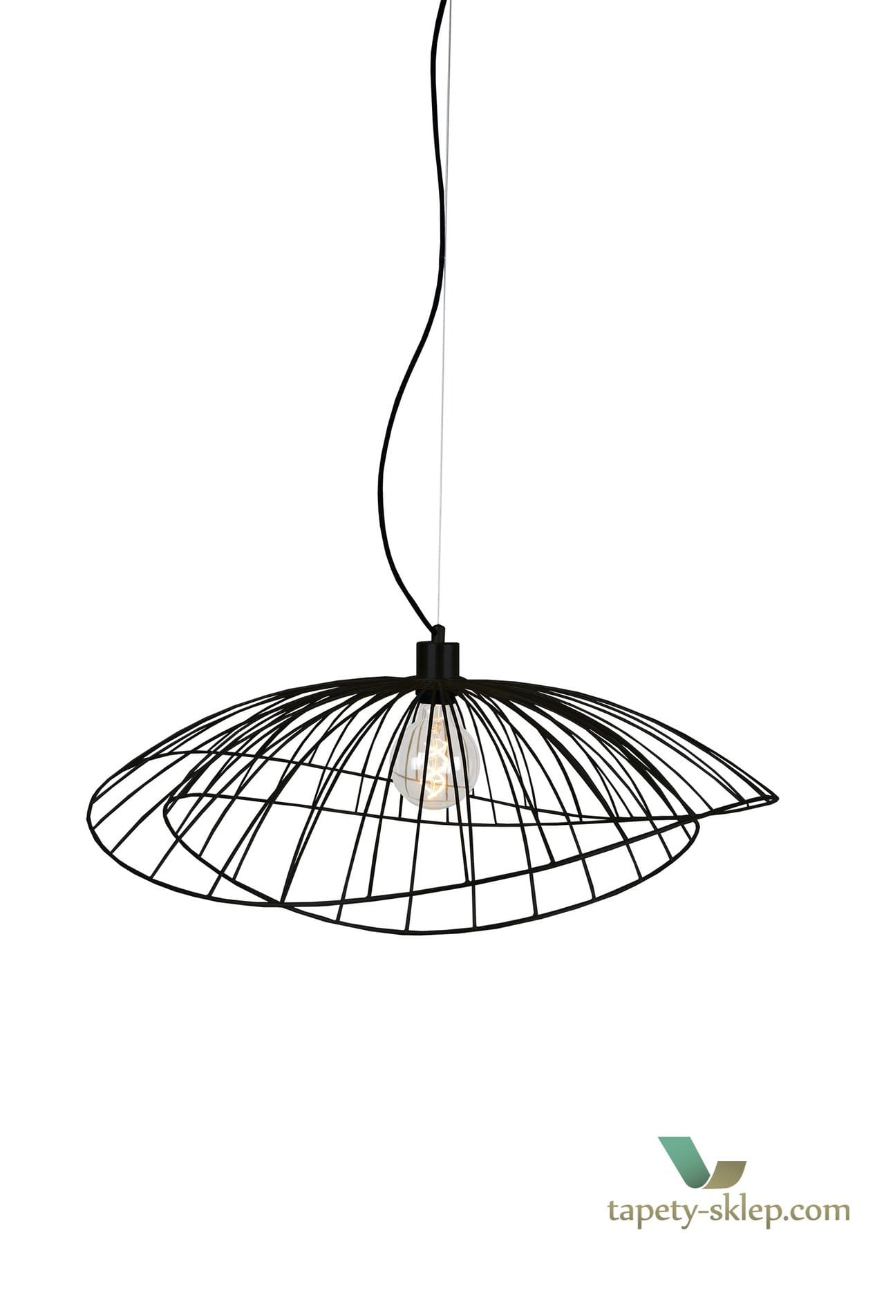 Lampa wisząca Ray 70 Black 258011 Globen