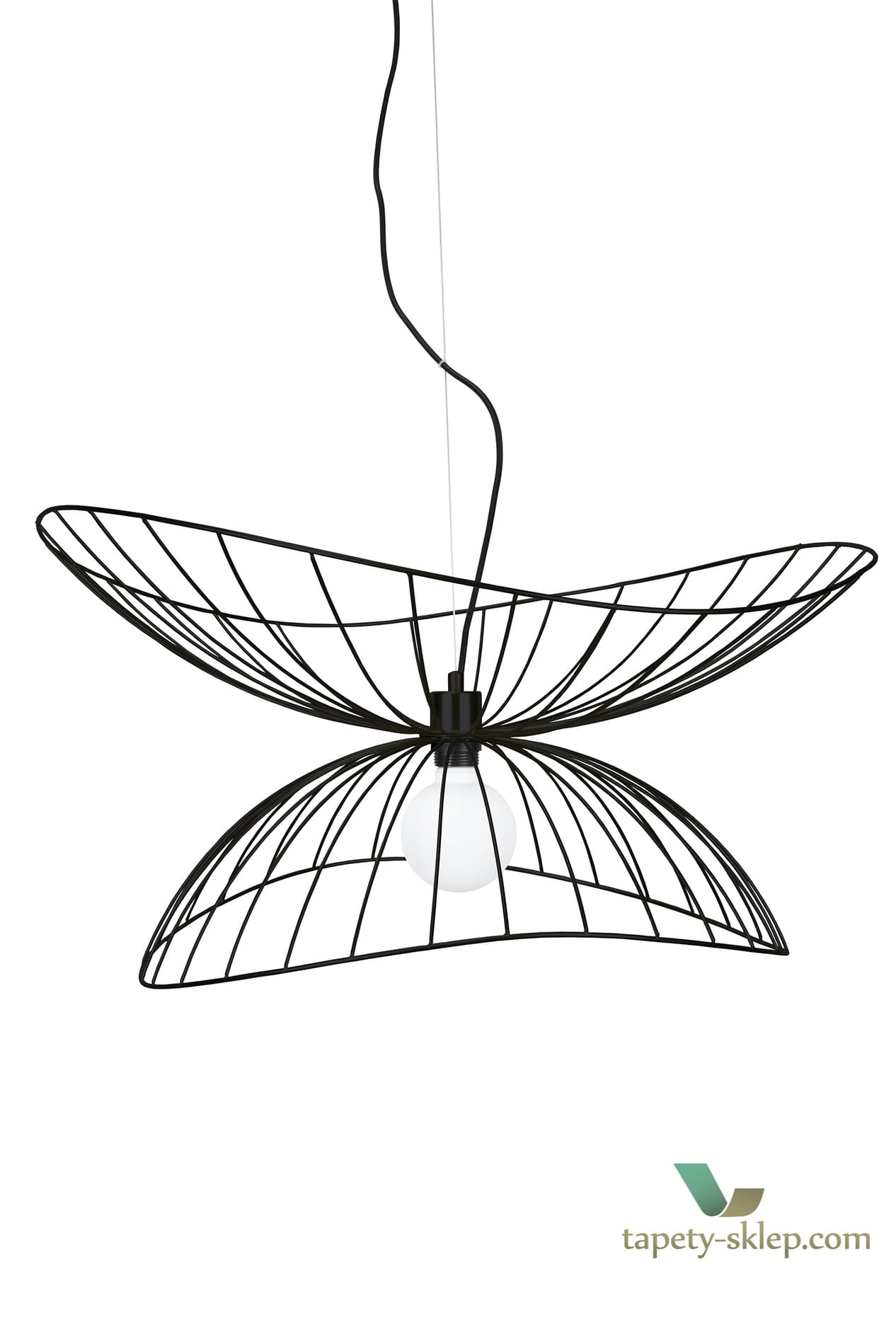 Lampa wisząca Ray 70 Black 258011 Globen