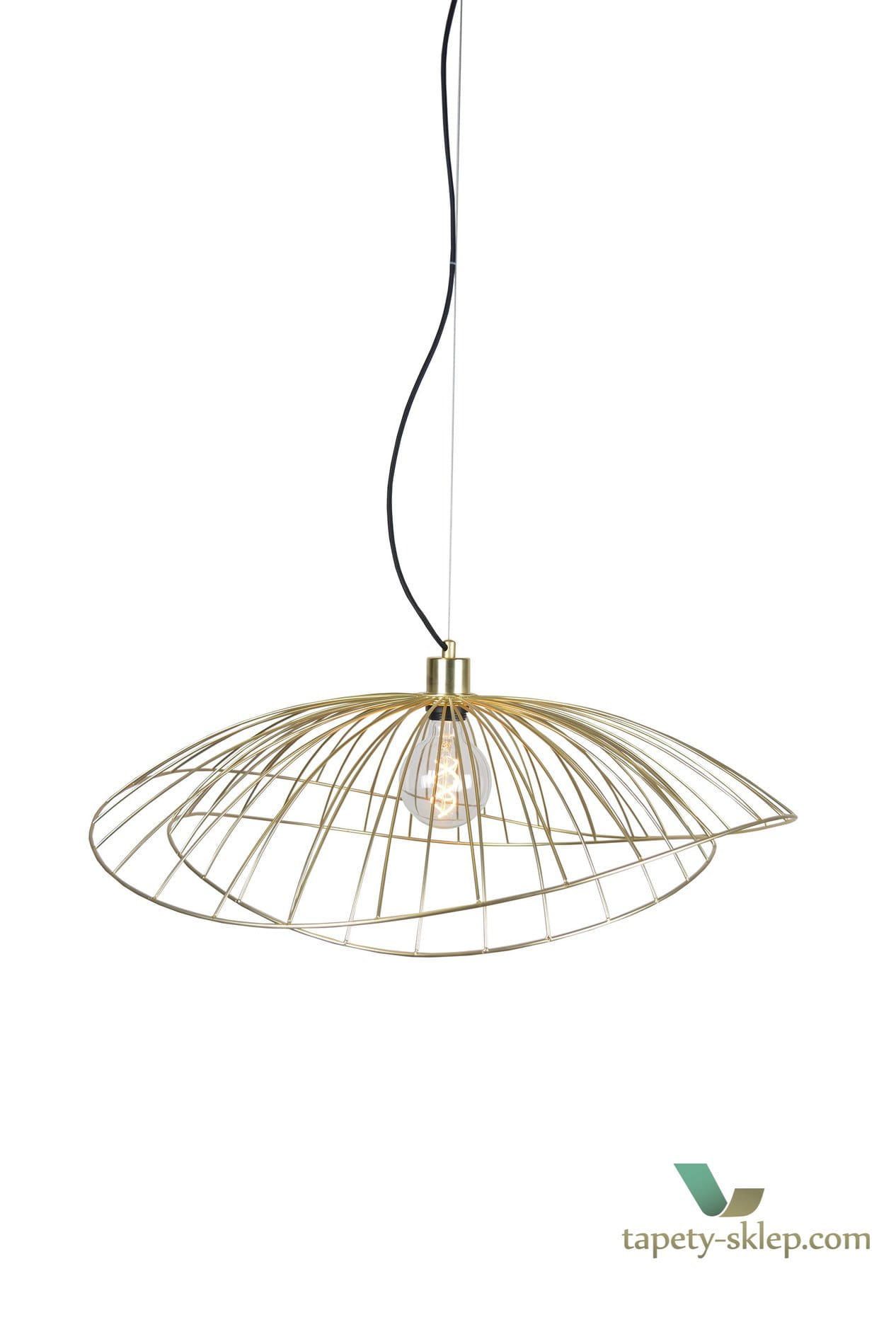 Lampa wisząca Ray 70 Brushed Brass 258065 Globen